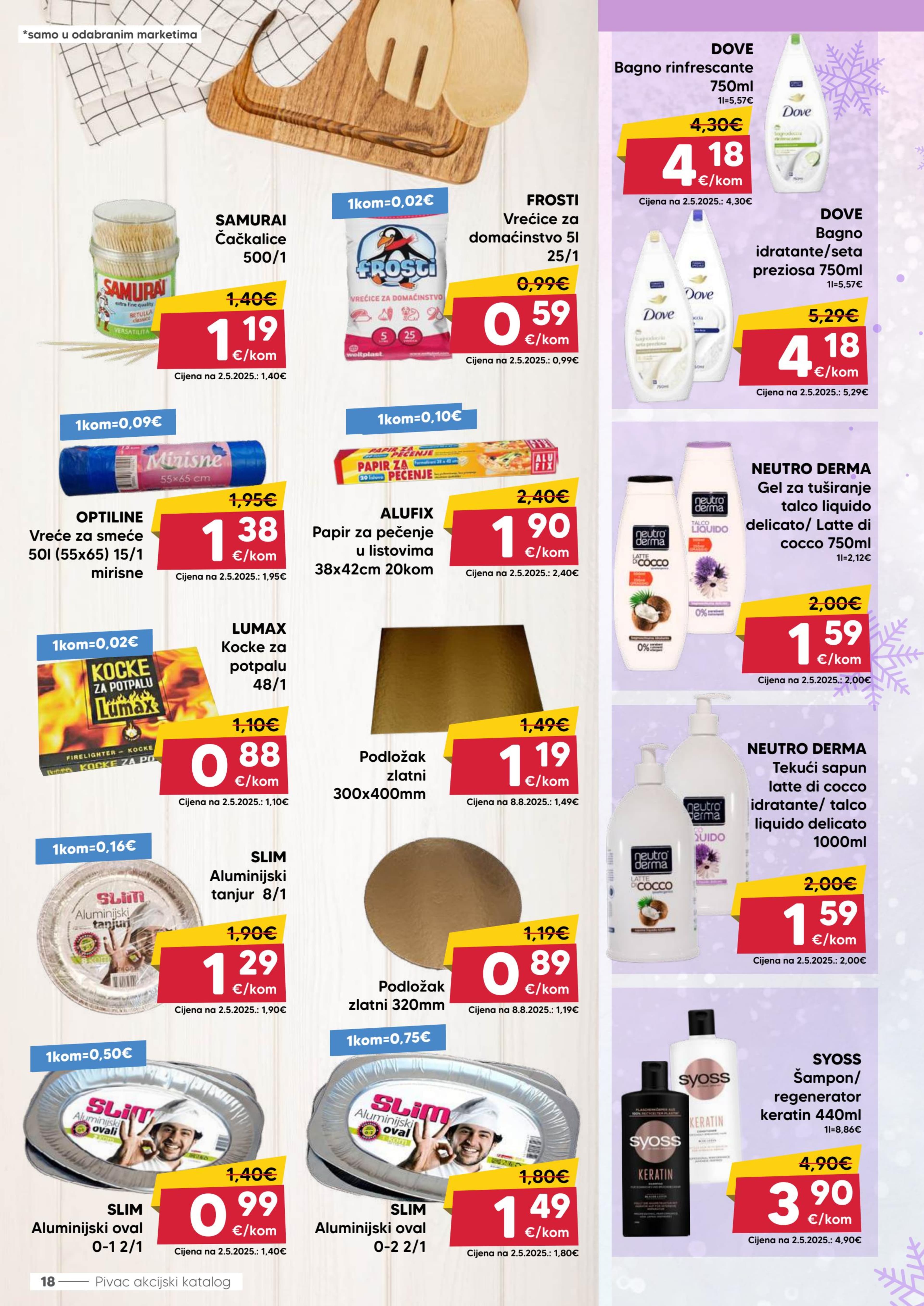 Page from catalog: Akcijska ponuda