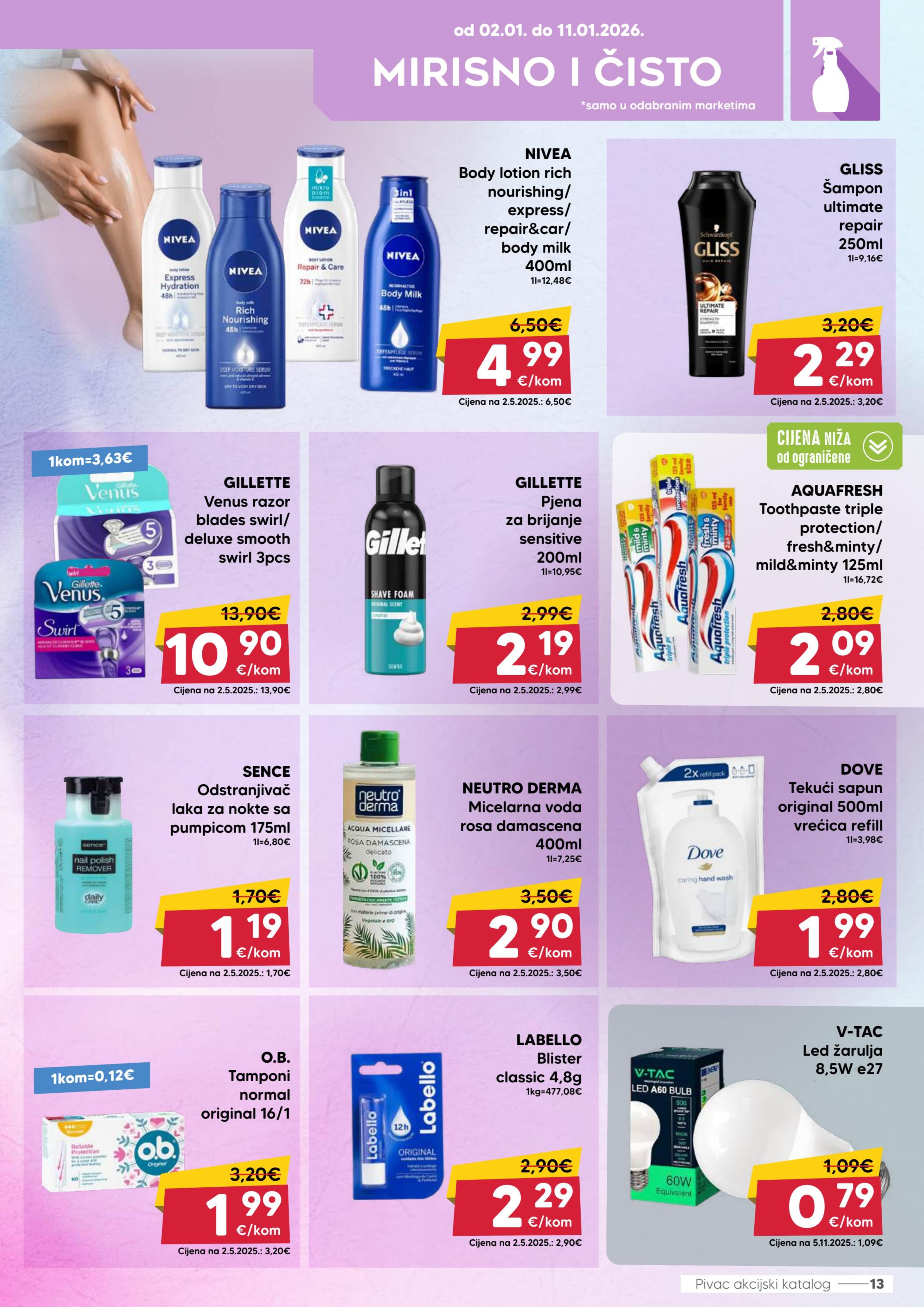 Page from catalog: Akcijska ponuda