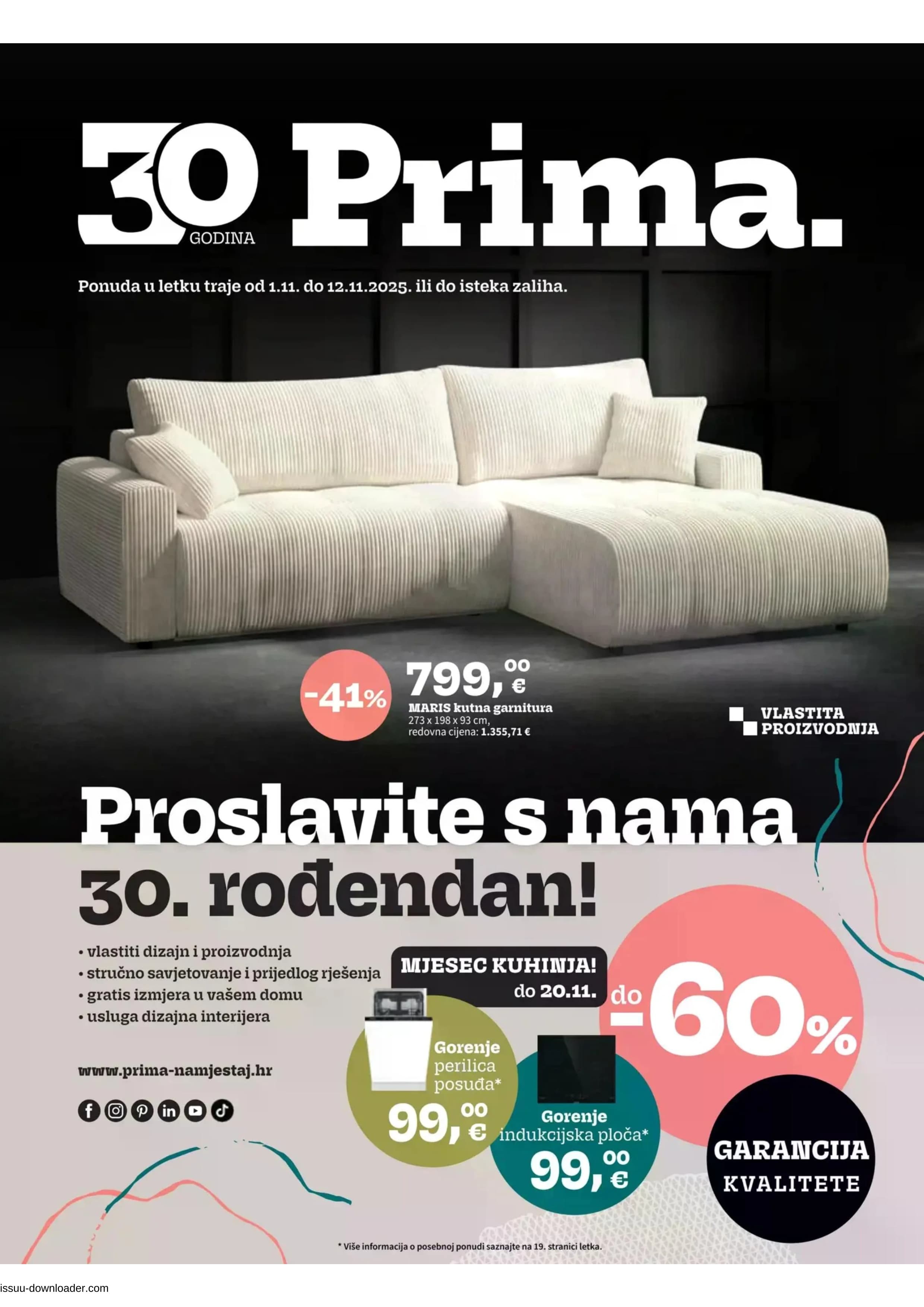 Stranica 1. Prima kataloga - Akcije od 01.11. do 12.11.2025.