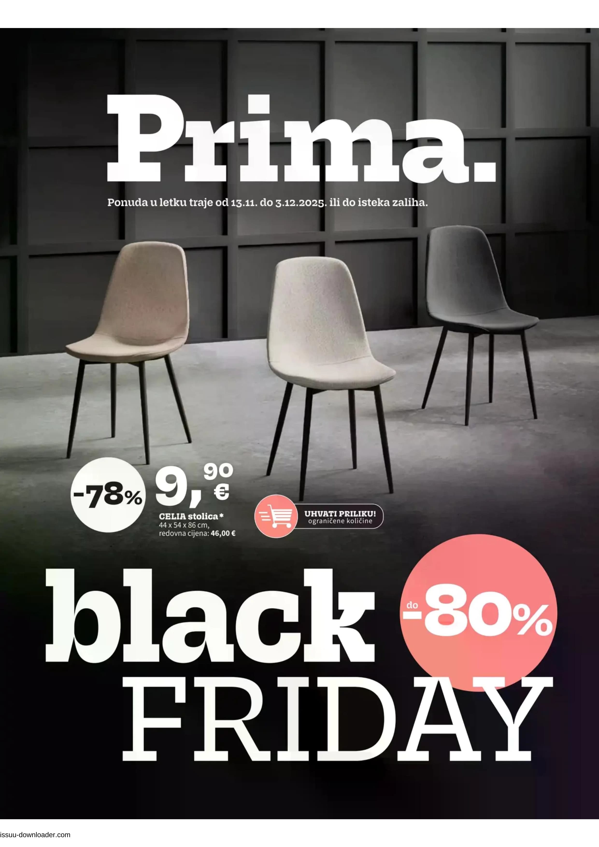 Page from catalog: Black Friday