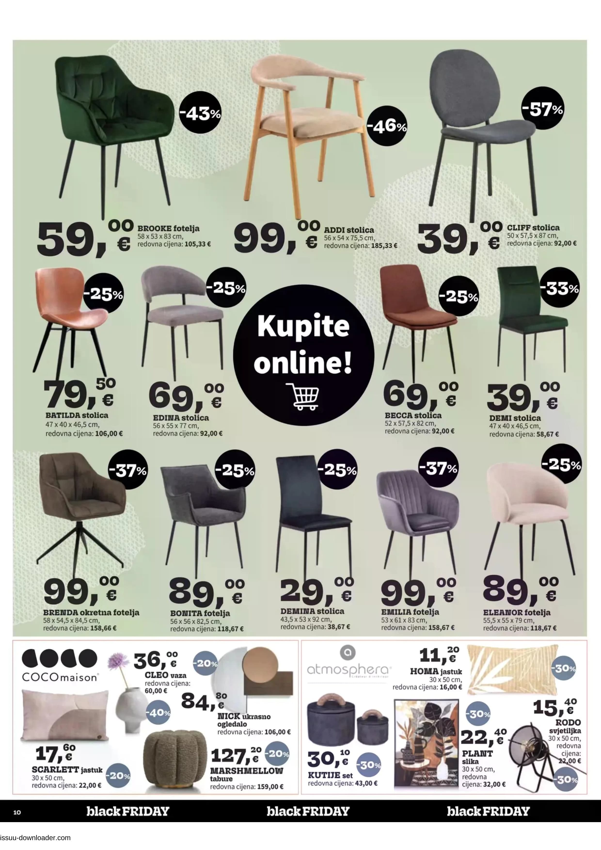 Page from catalog: Black Friday