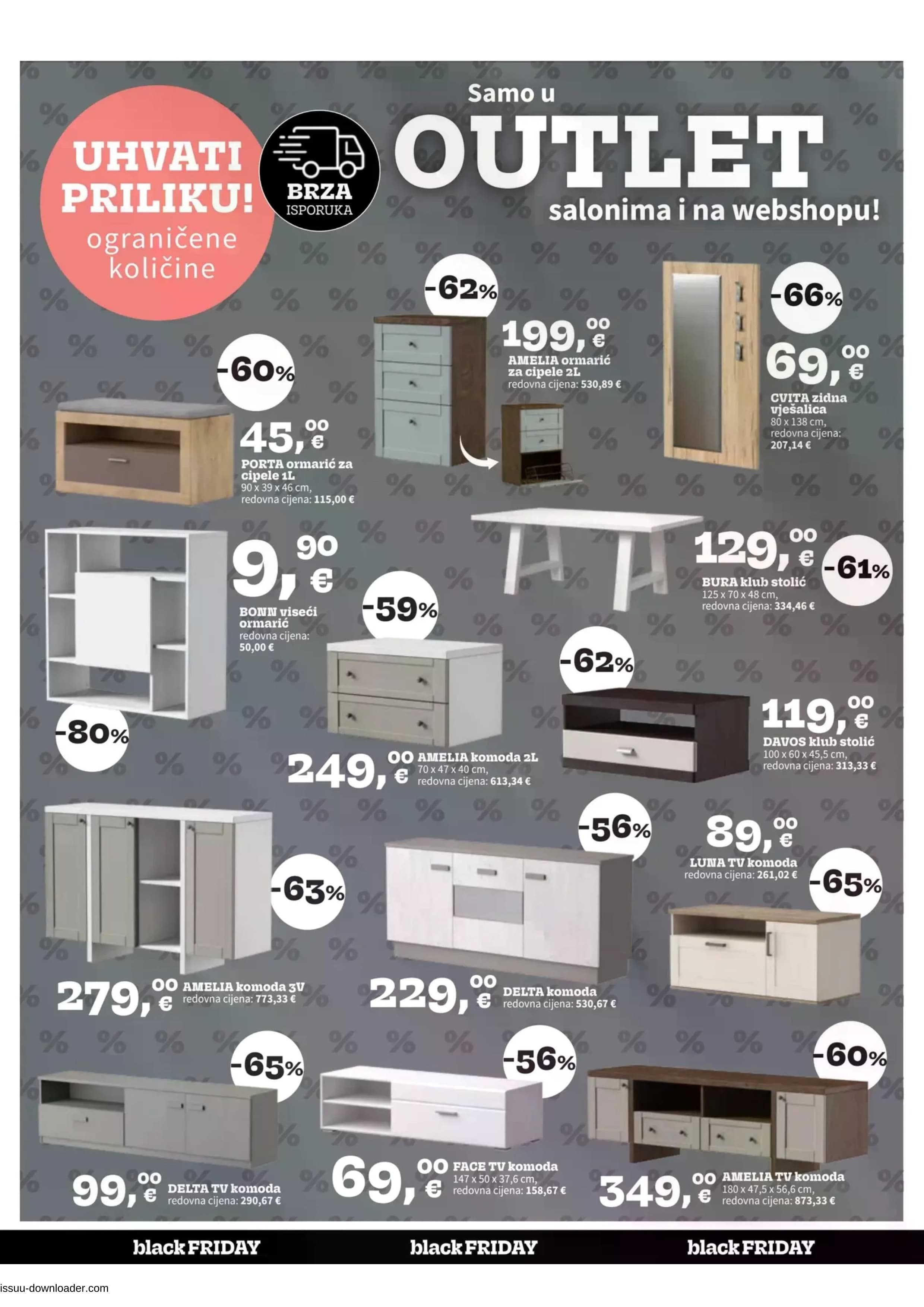 Page from catalog: Black Friday