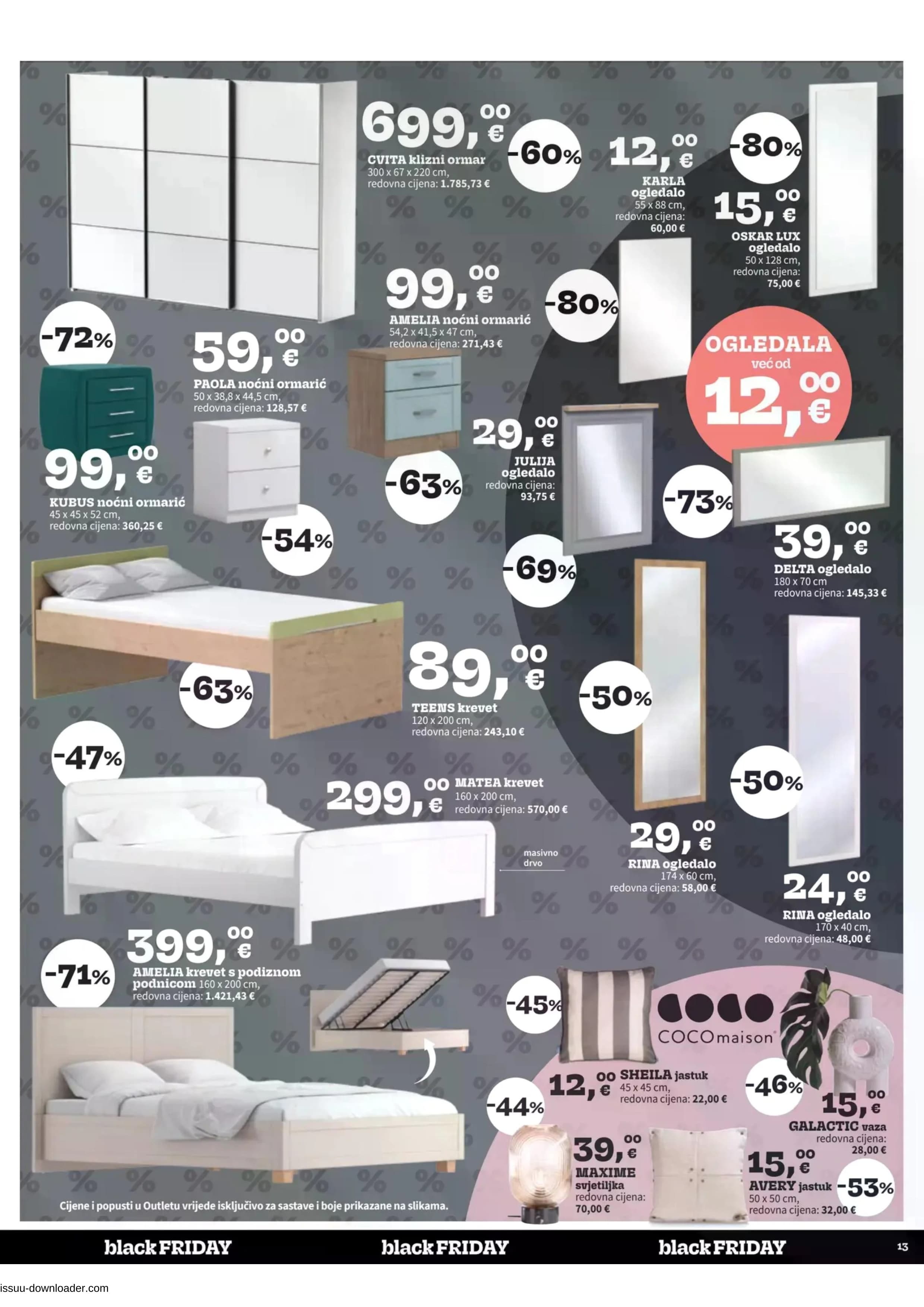 Page from catalog: Black Friday