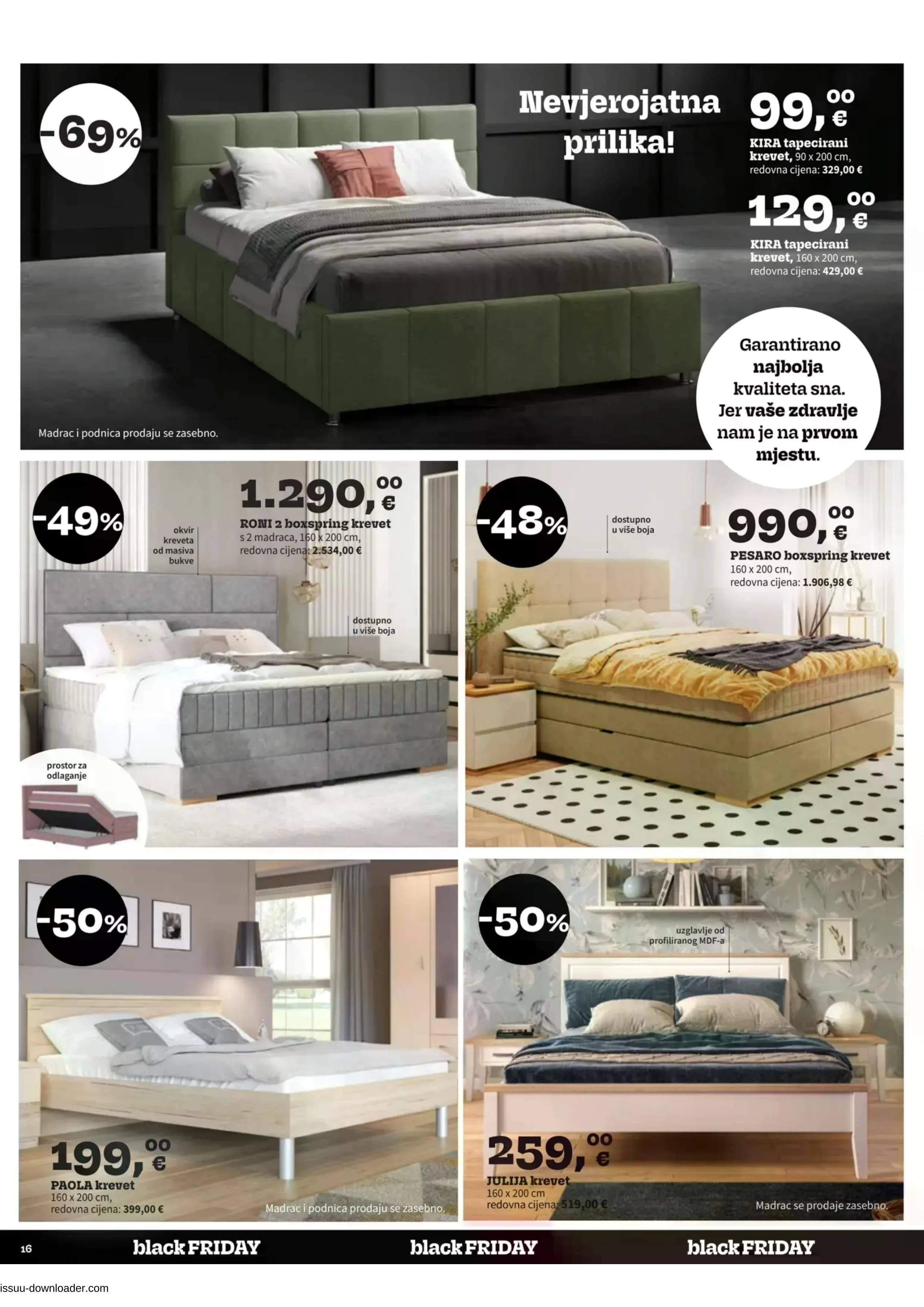 Page from catalog: Black Friday