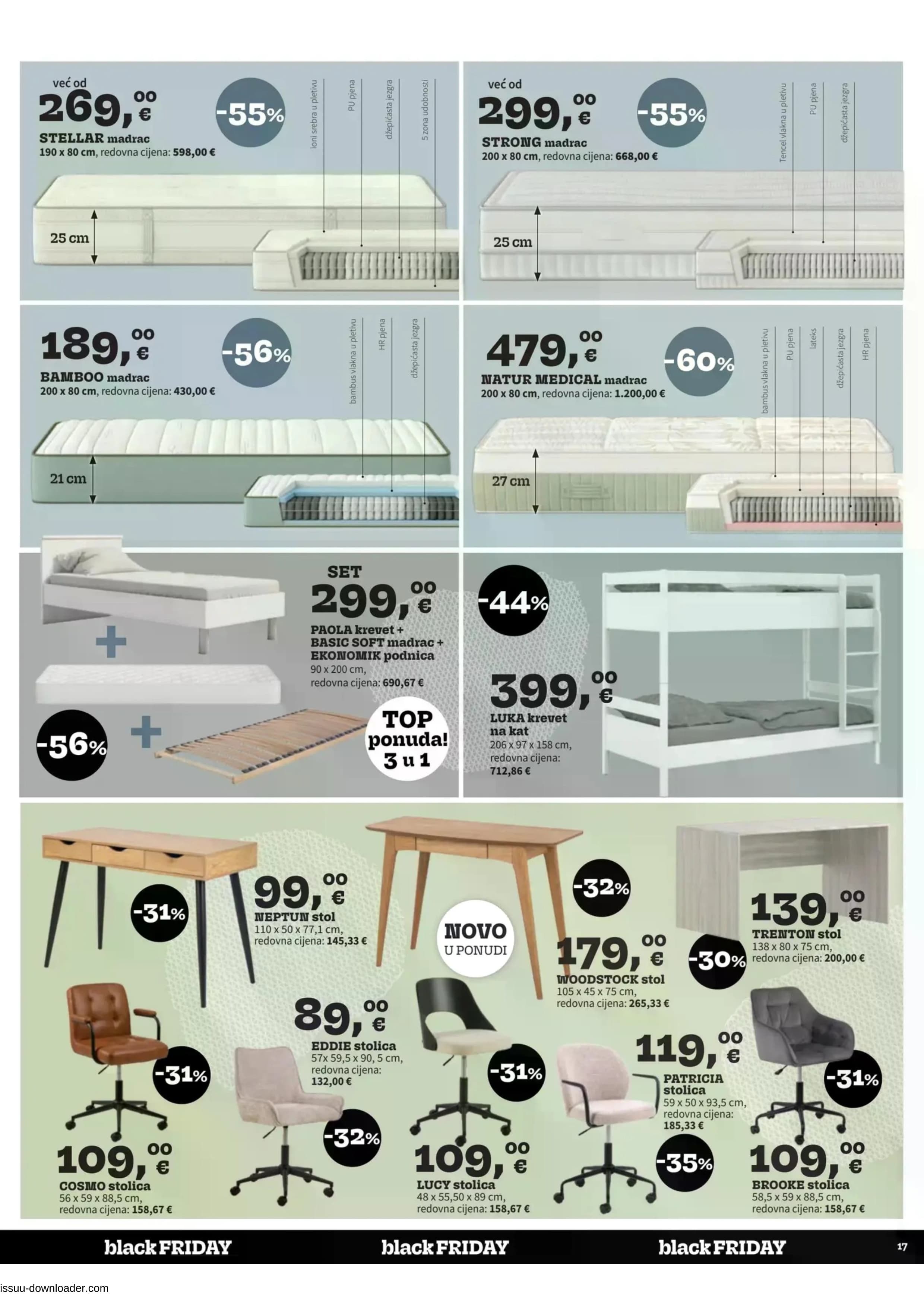 Page from catalog: Black Friday