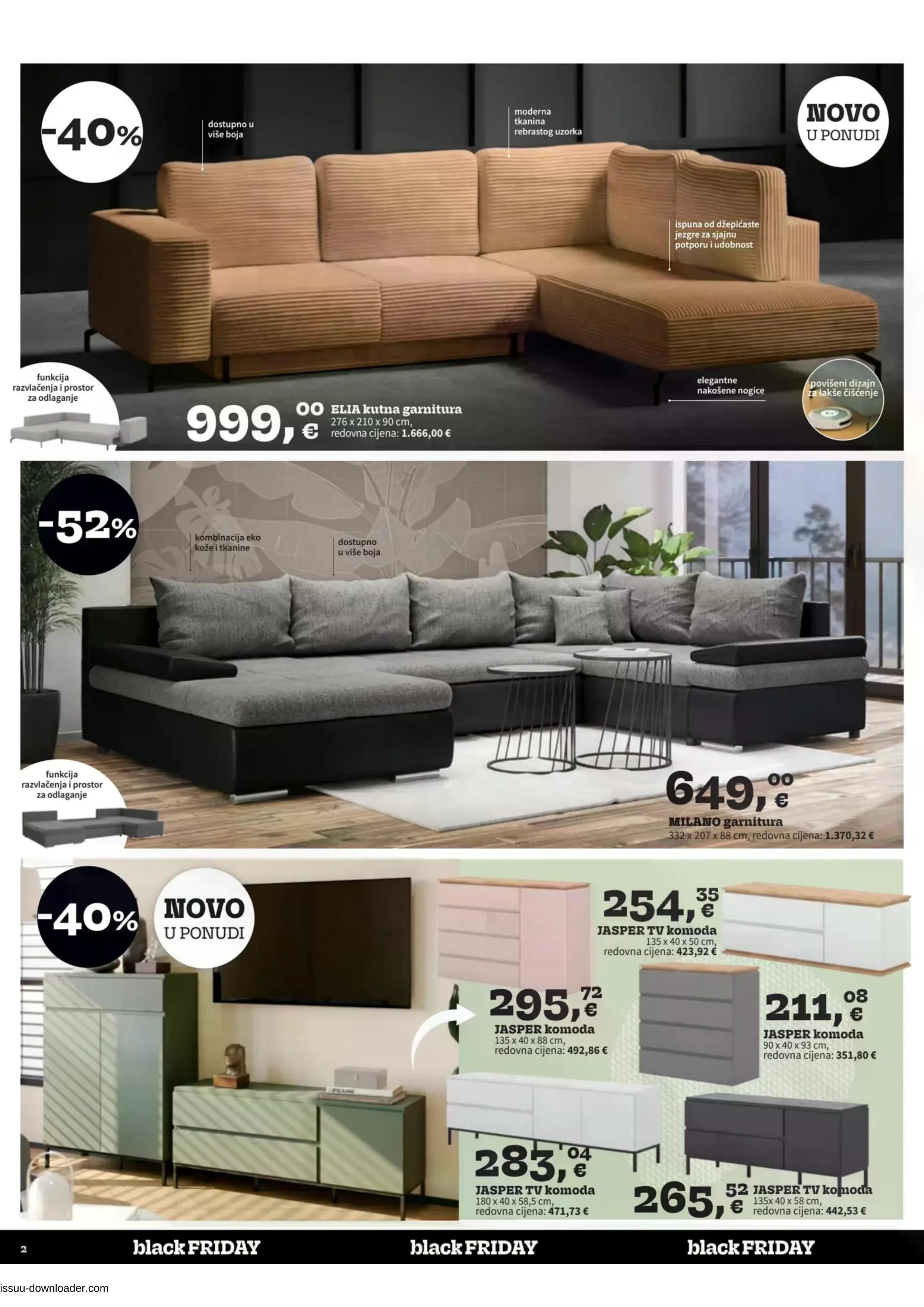 Page from catalog: Black Friday