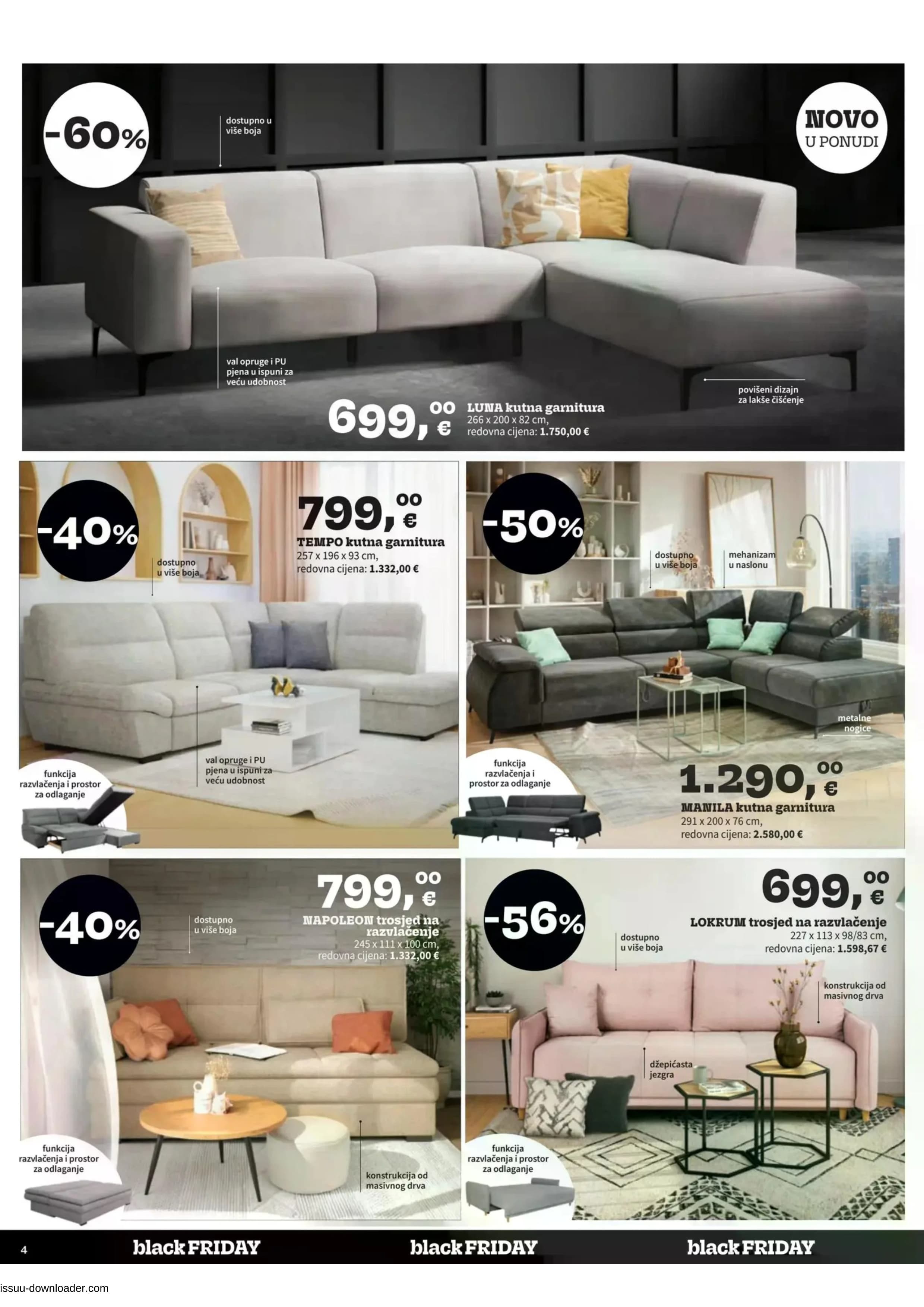 Page from catalog: Black Friday