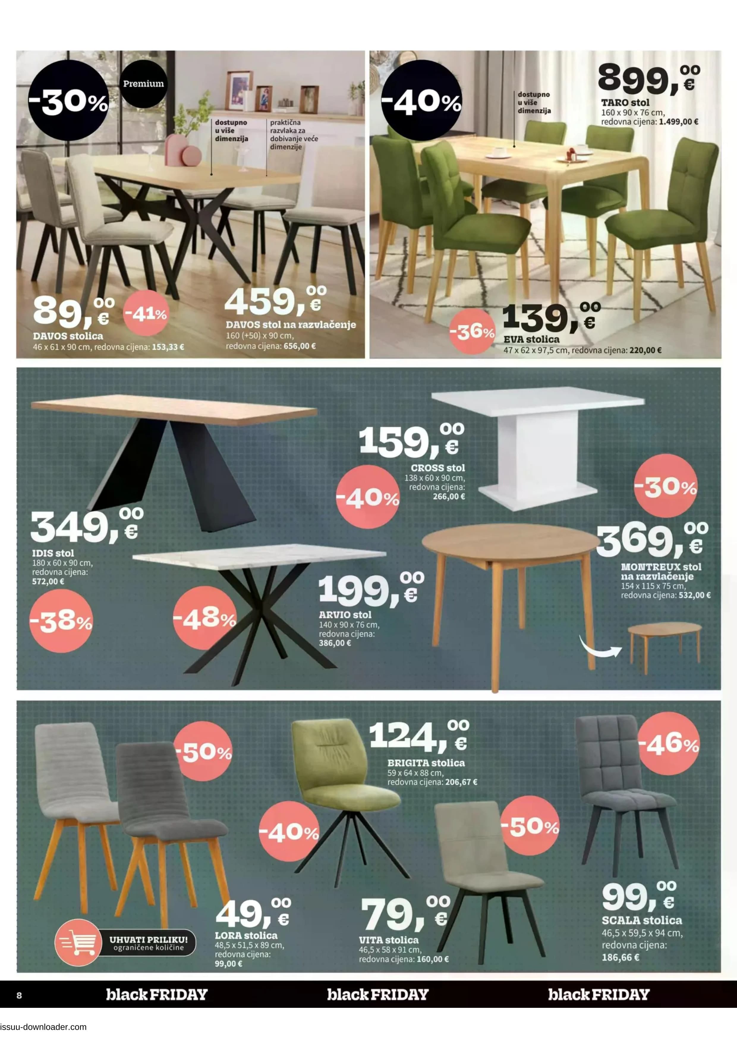 Page from catalog: Black Friday