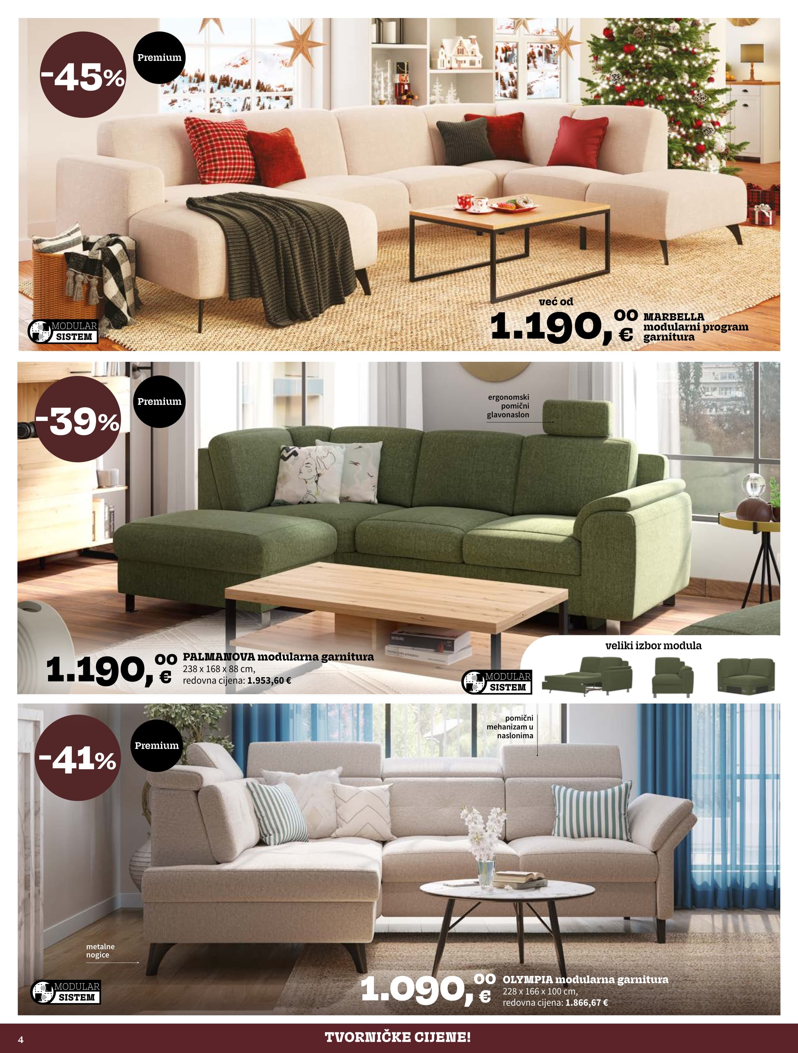 Page from catalog: Tvorničke cijene