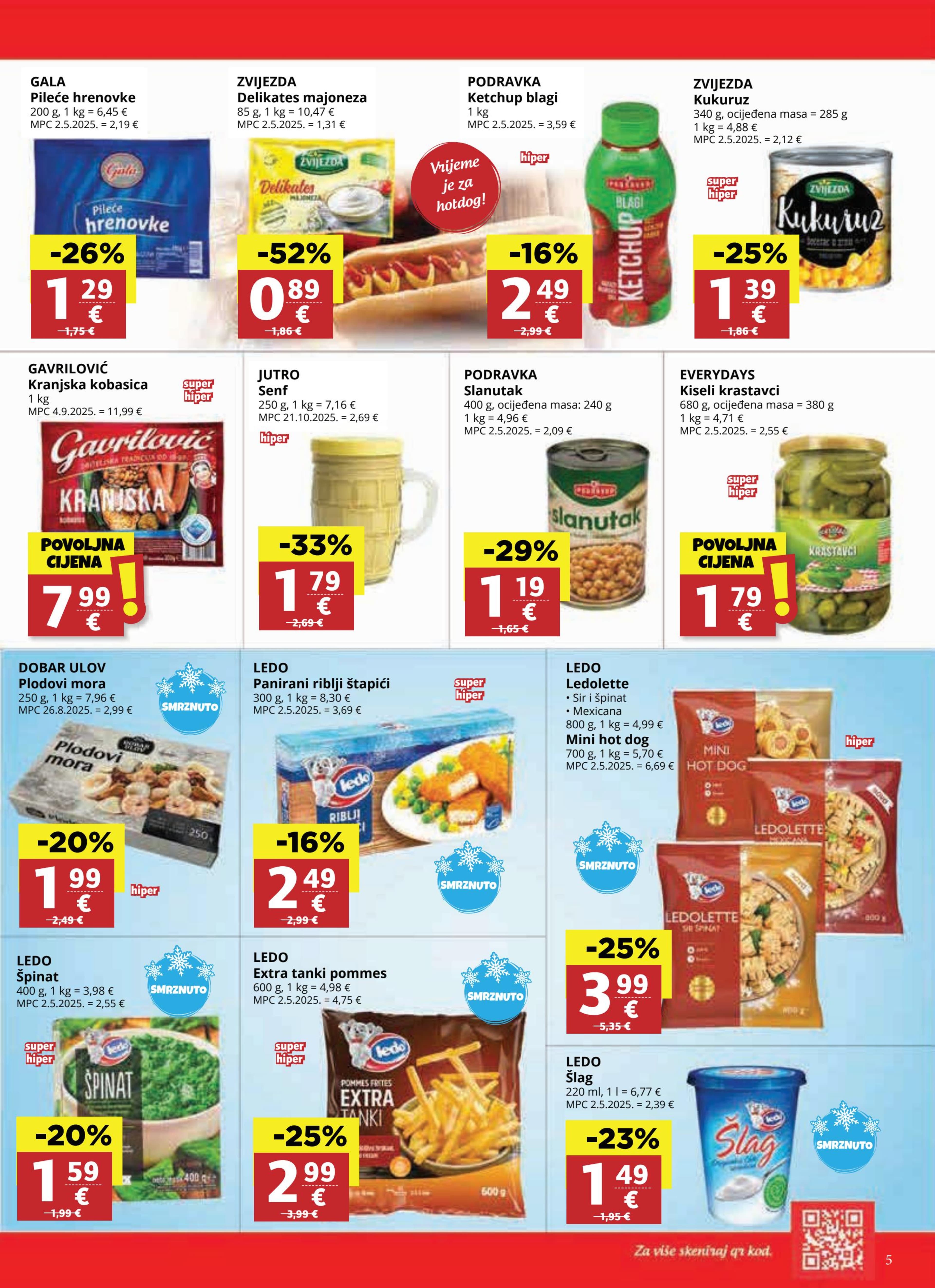 Page from catalog: Akcijska ponuda