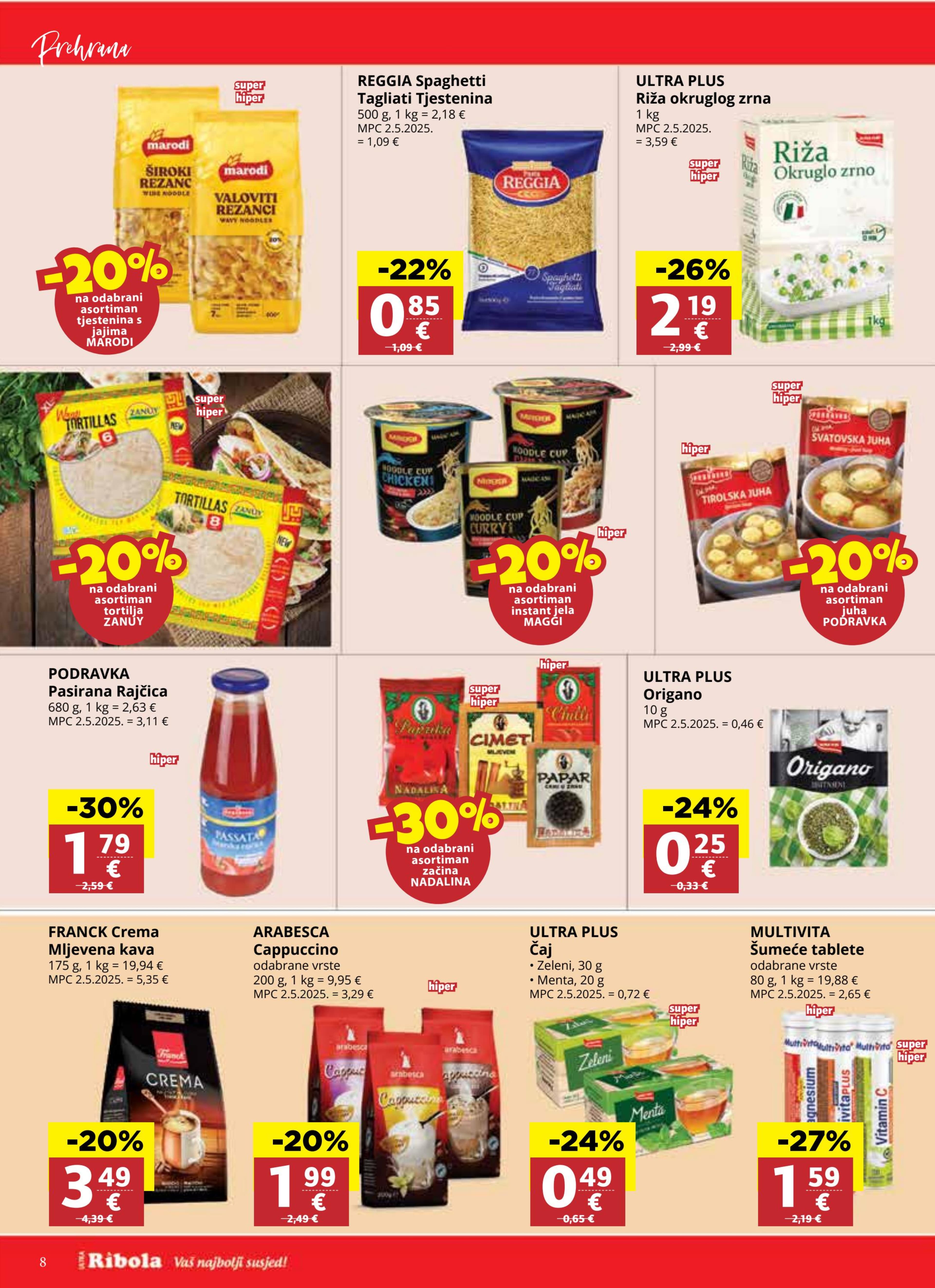 Page from catalog: Akcijska ponuda