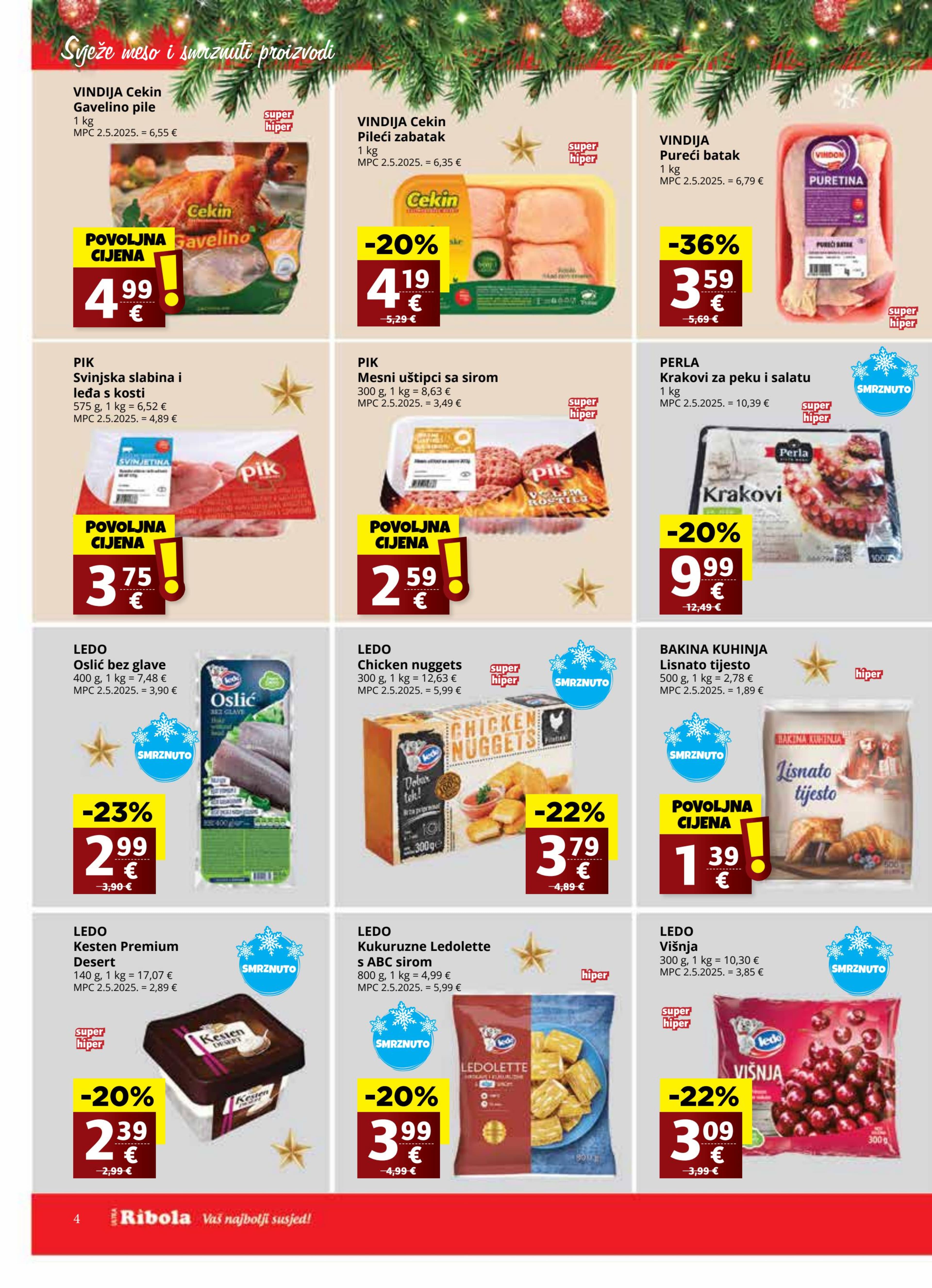 Page from catalog: Akcijska ponuda