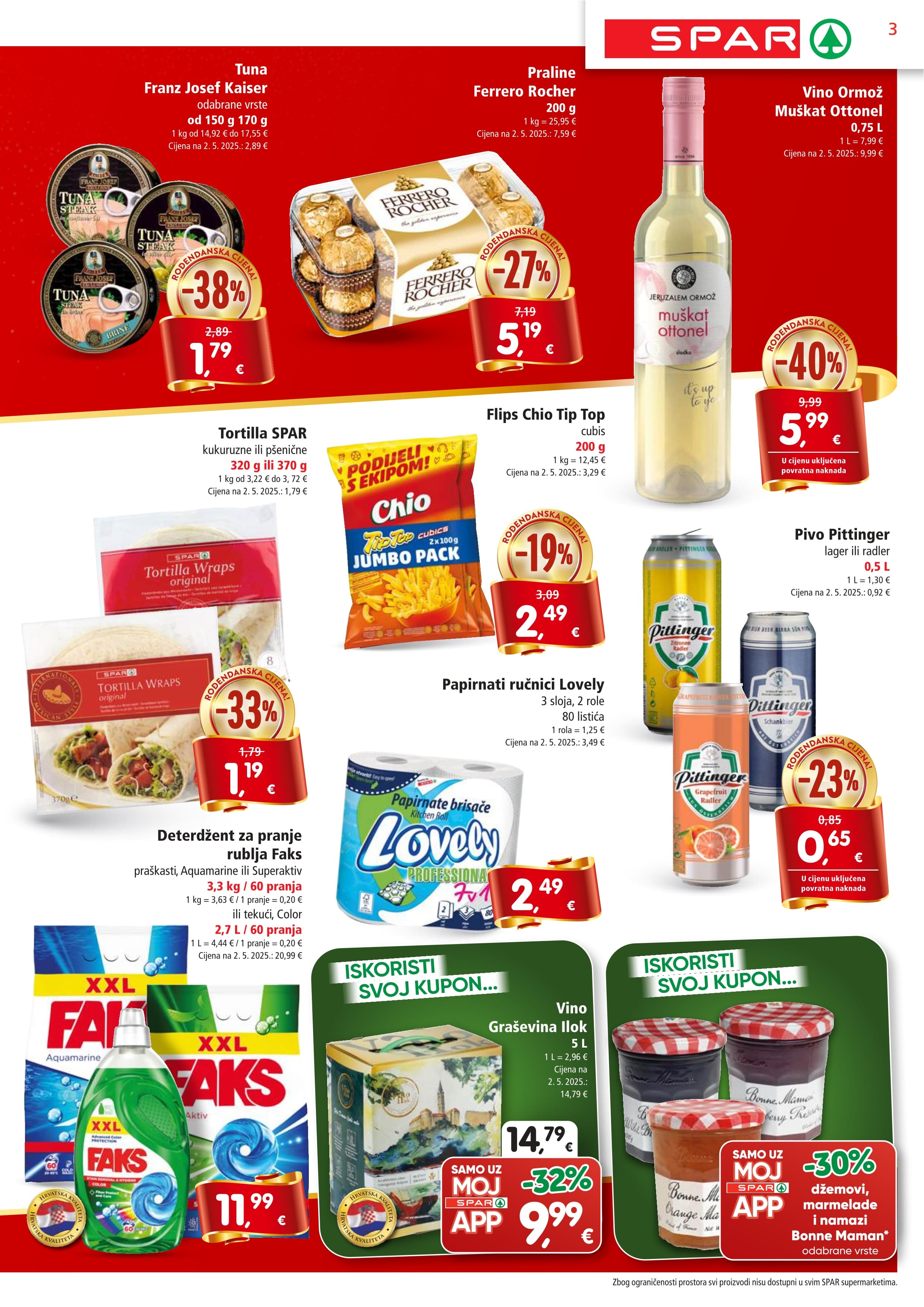 Stranica 3. Spar kataloga - Akcije od 05.11. do 11.11.2025.