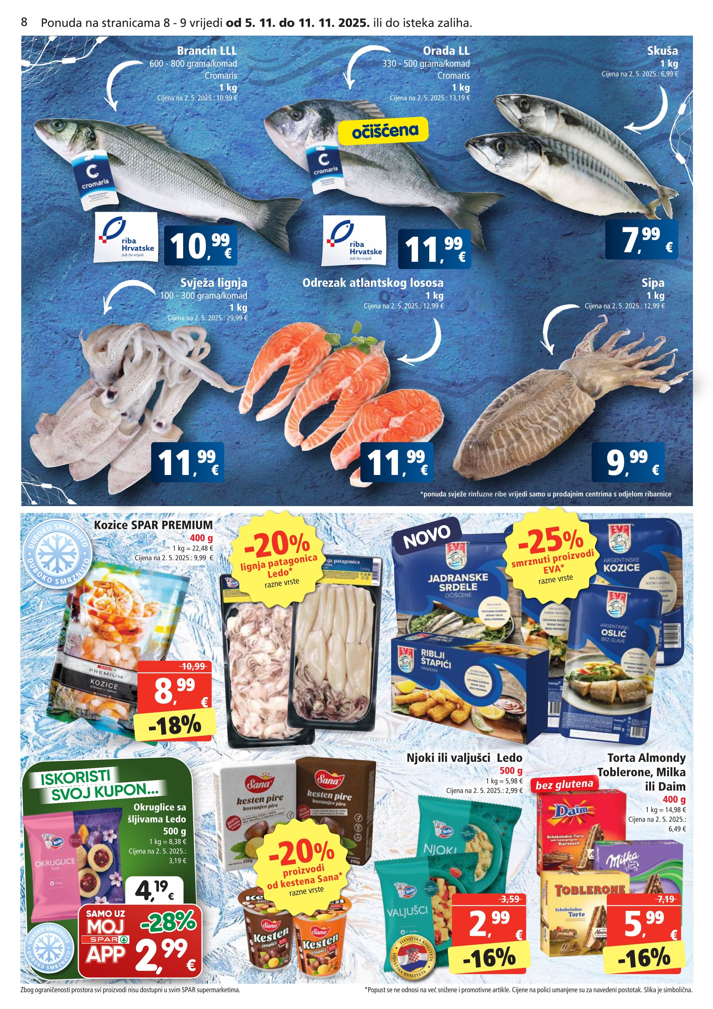 Stranica 8. Spar kataloga - Akcije od 05.11. do 11.11.2025.