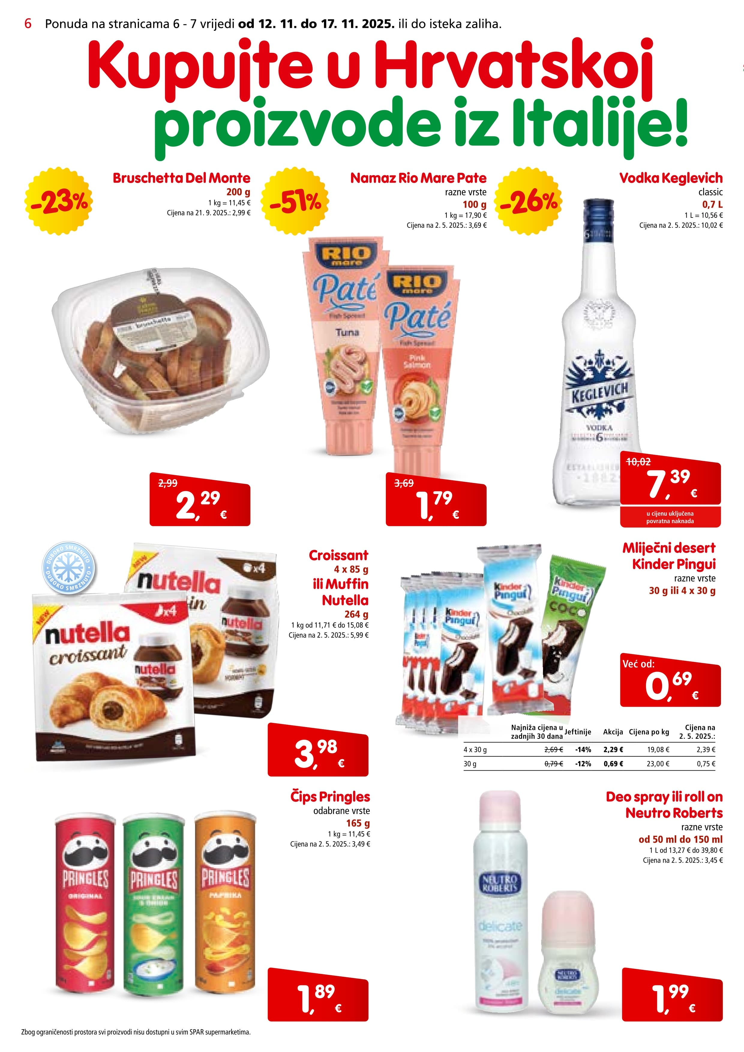 Page from catalog: Akcijska ponuda