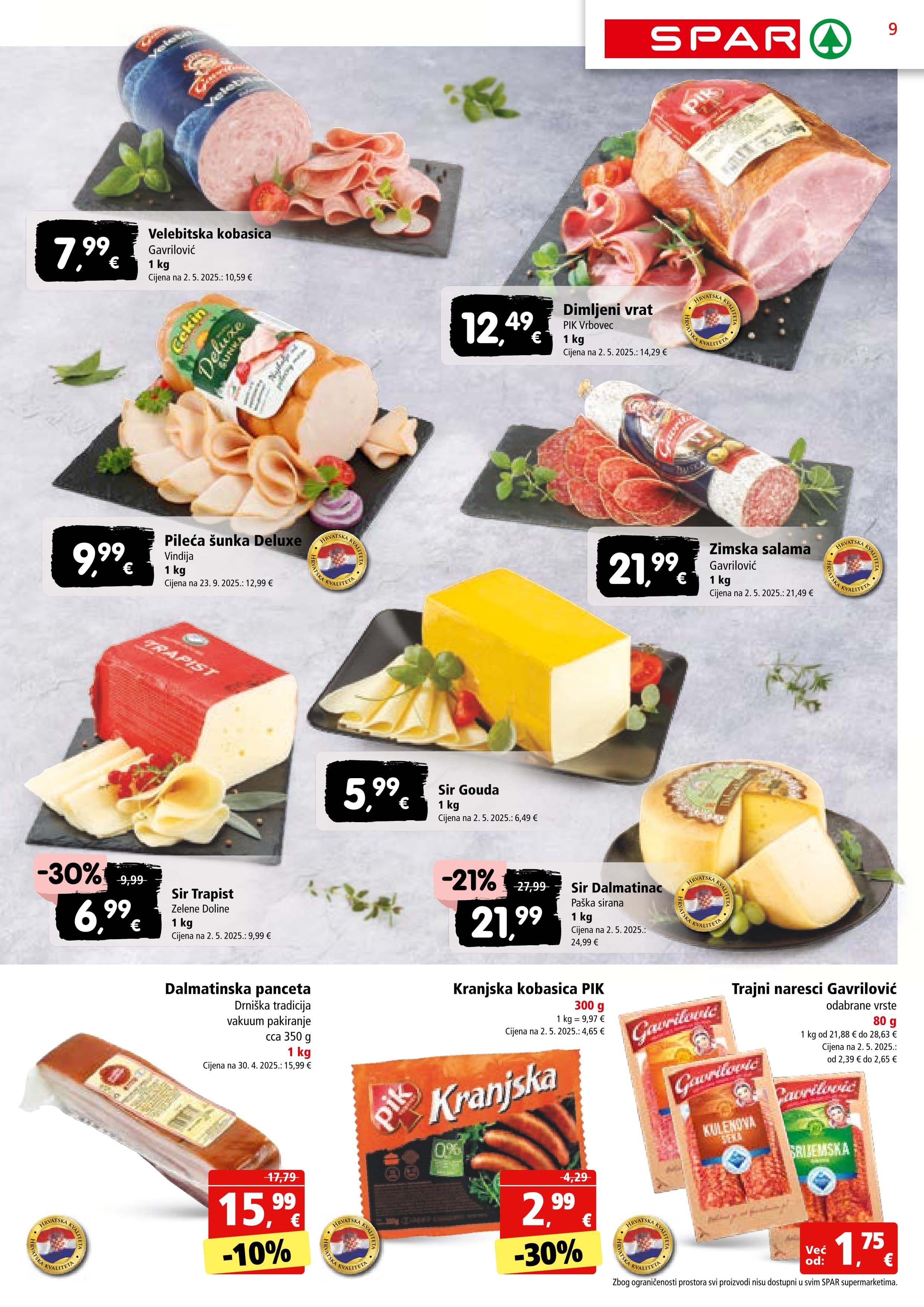 Page from catalog: Akcijska ponuda