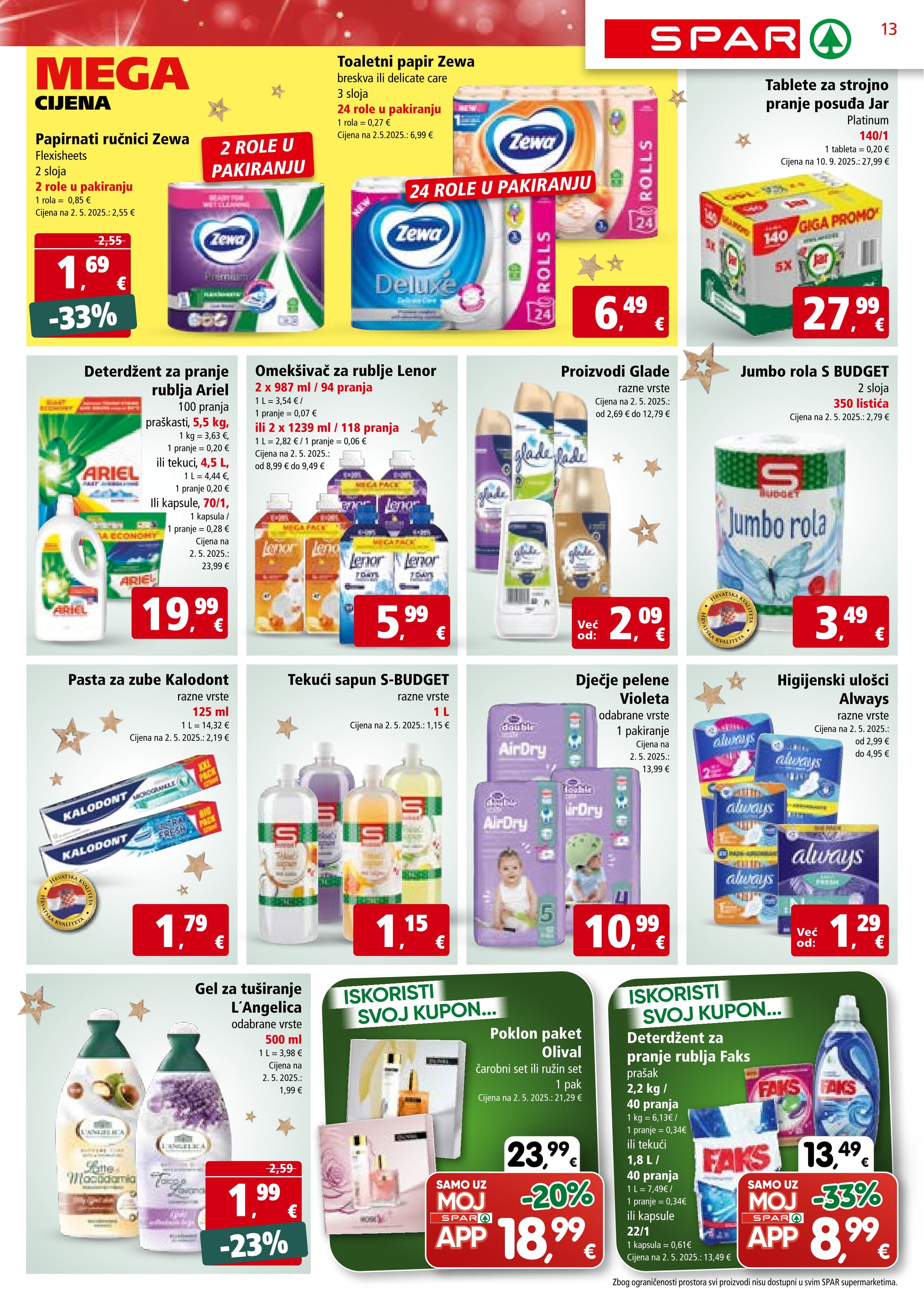 Page from catalog: Akcijska ponuda