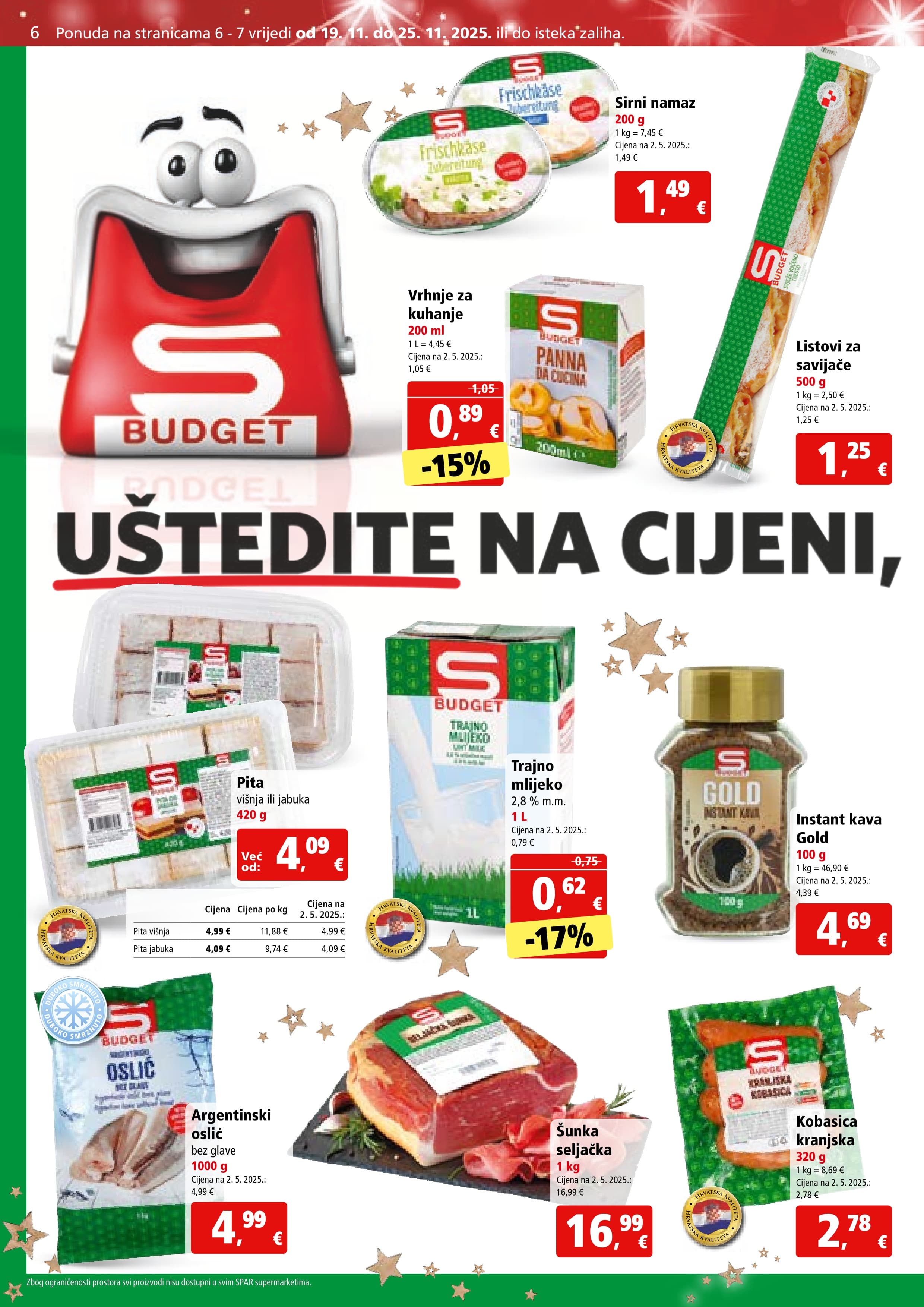 Page from catalog: Akcijska ponuda