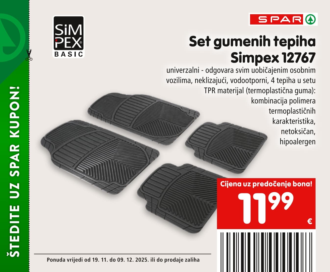 Stranica 11. Spar kataloga - Akcije od 19.11. do 09.12.2025.