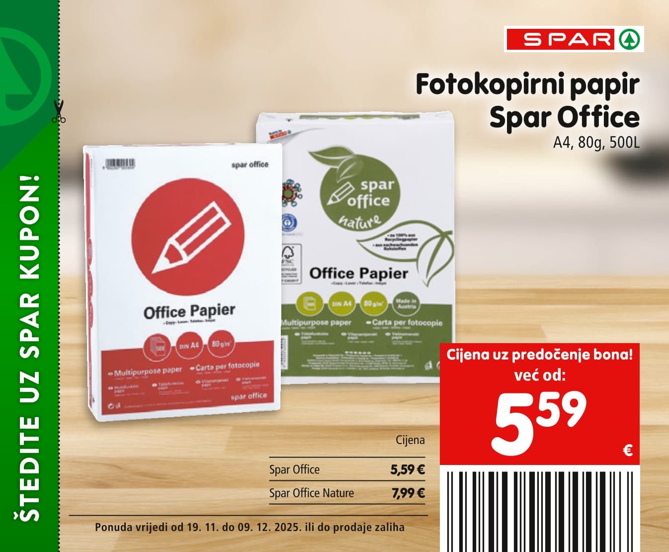 Stranica 27. Spar kataloga - Akcije od 19.11. do 09.12.2025.