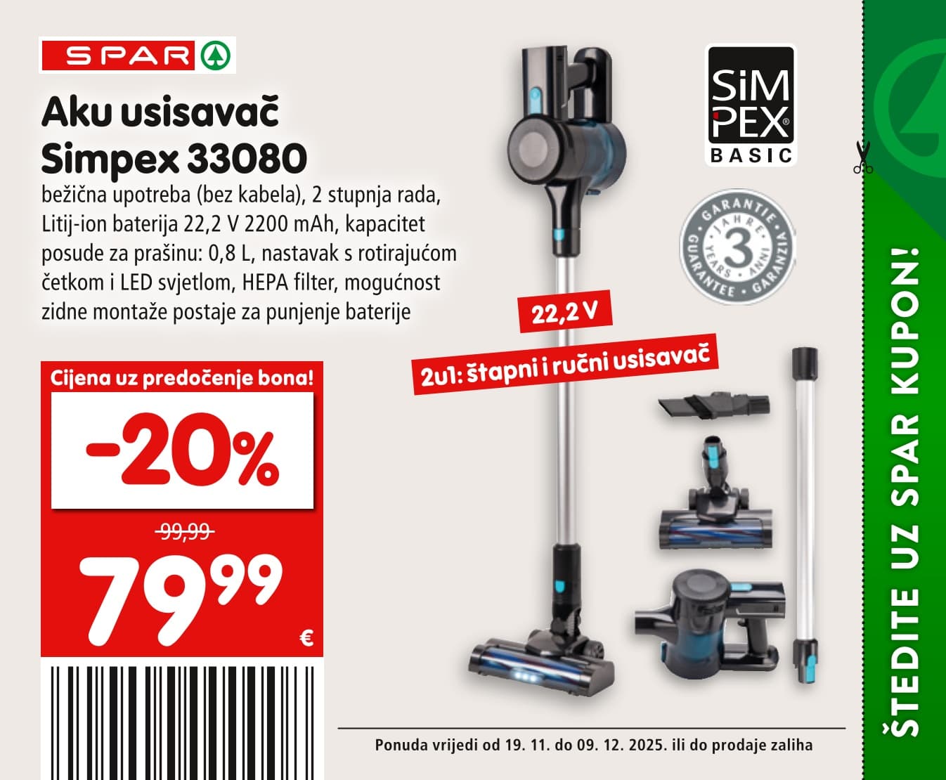 Stranica 6. Spar kataloga - Akcije od 19.11. do 09.12.2025.