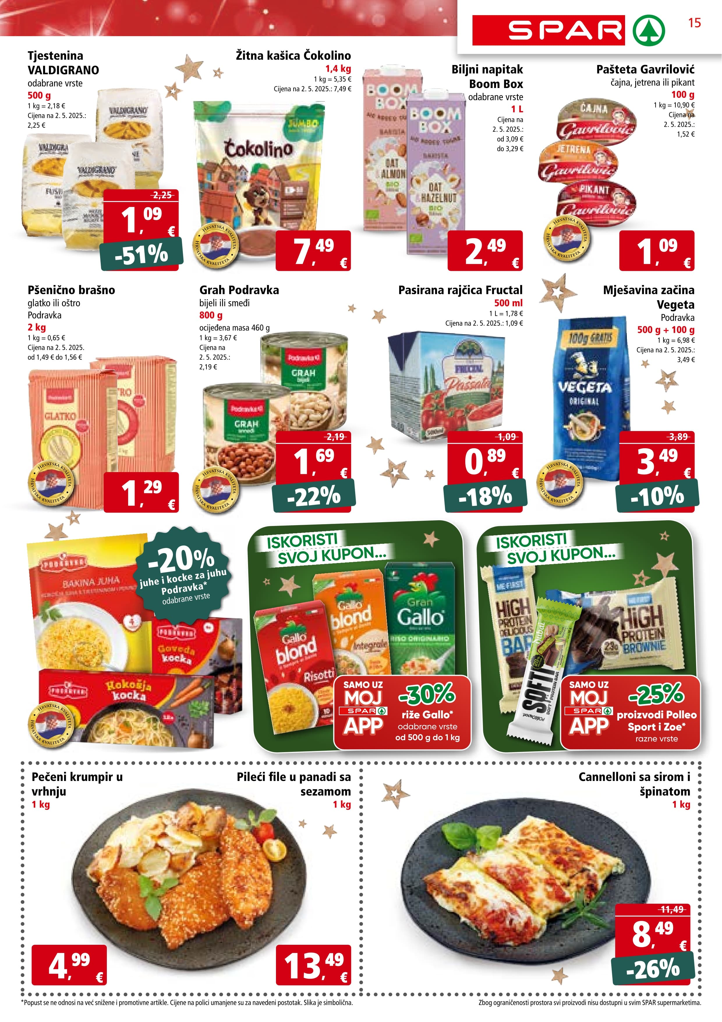 Stranica 15. Spar kataloga - Akcije od 26.11. do 02.12.2025.