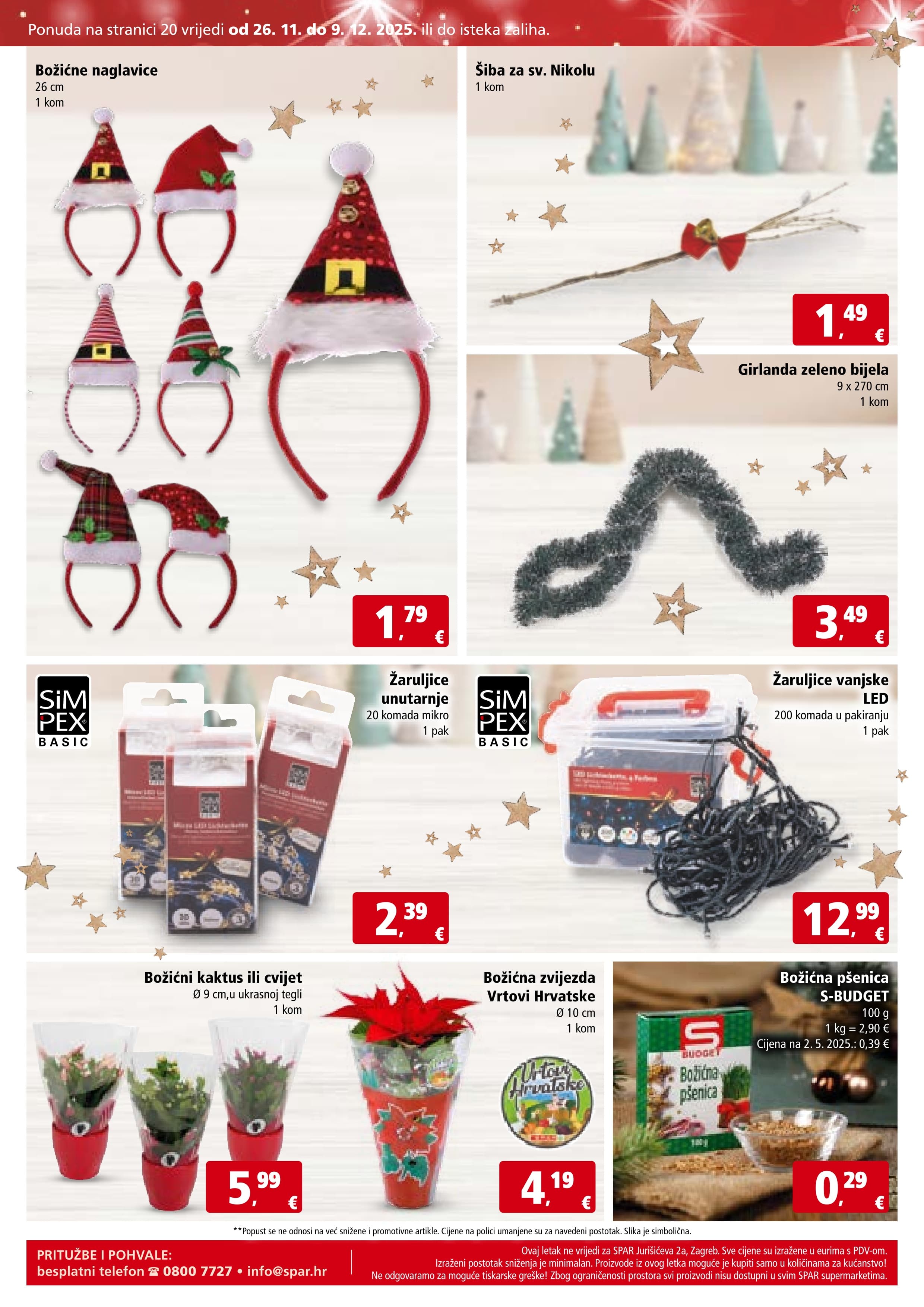 Stranica 23. Spar kataloga - Akcije od 26.11. do 02.12.2025.