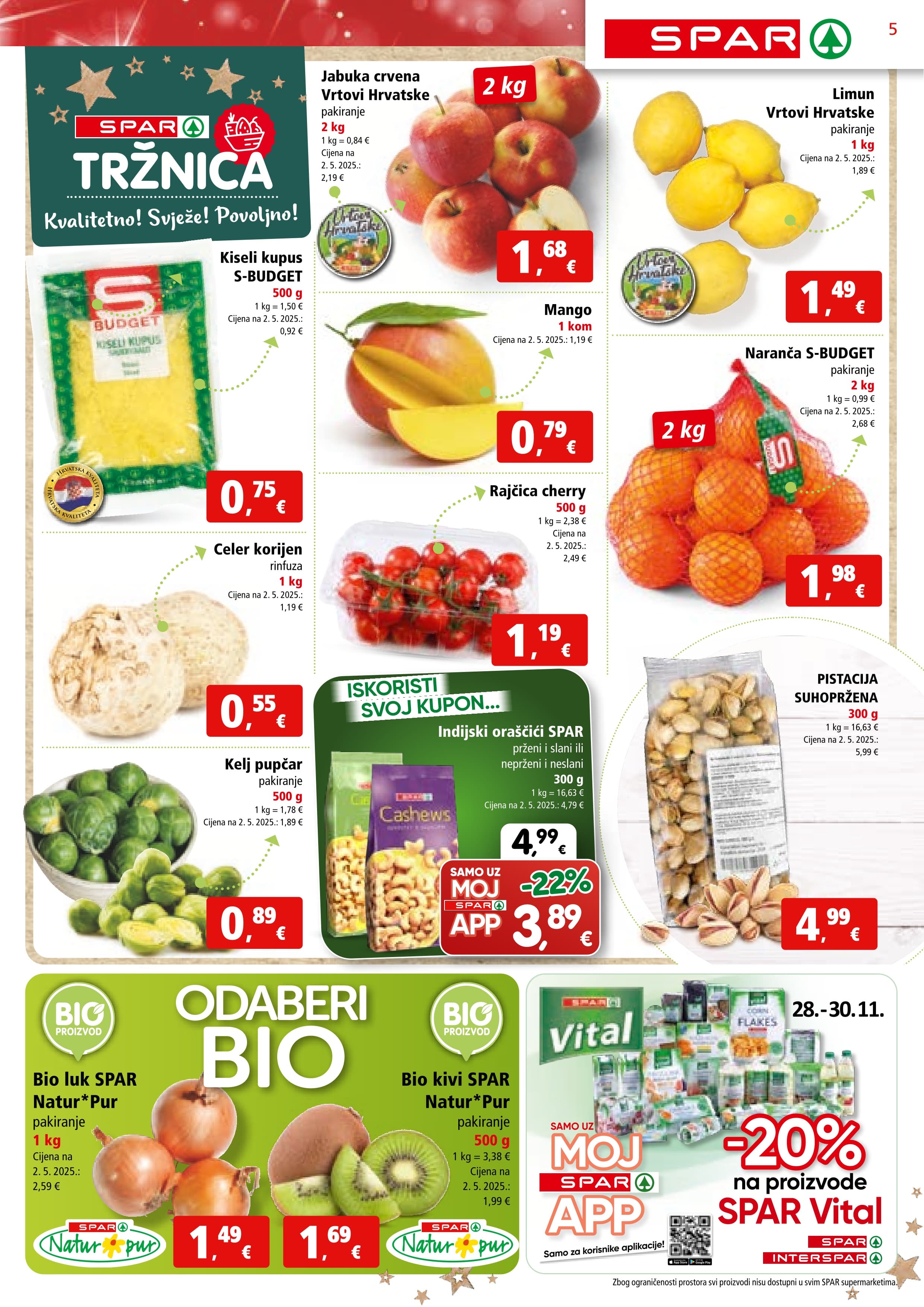Stranica 5. Spar kataloga - Akcije od 26.11. do 02.12.2025.