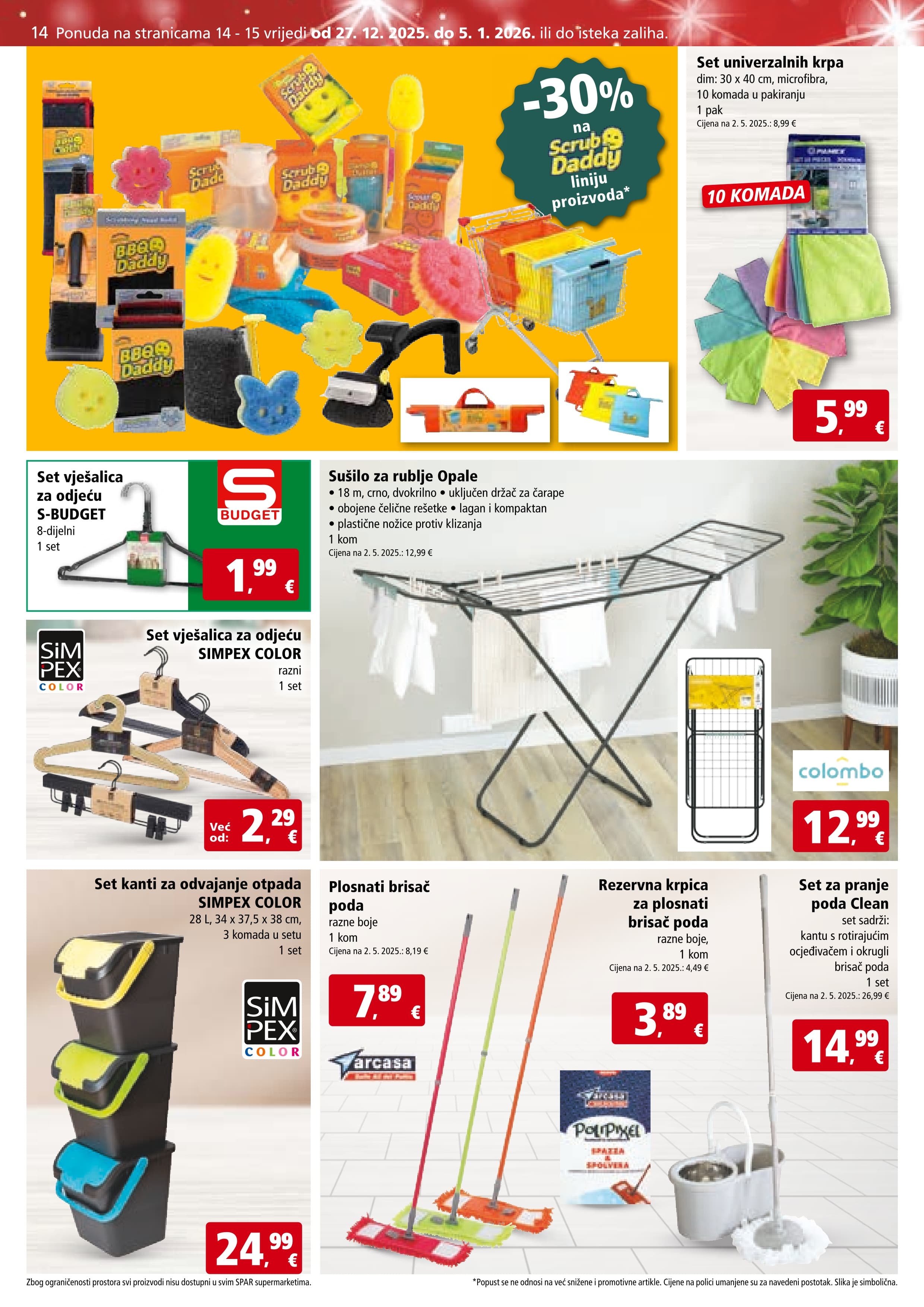 Stranica 17. Spar kataloga - Akcije od 27.12. do 05.01.2026.