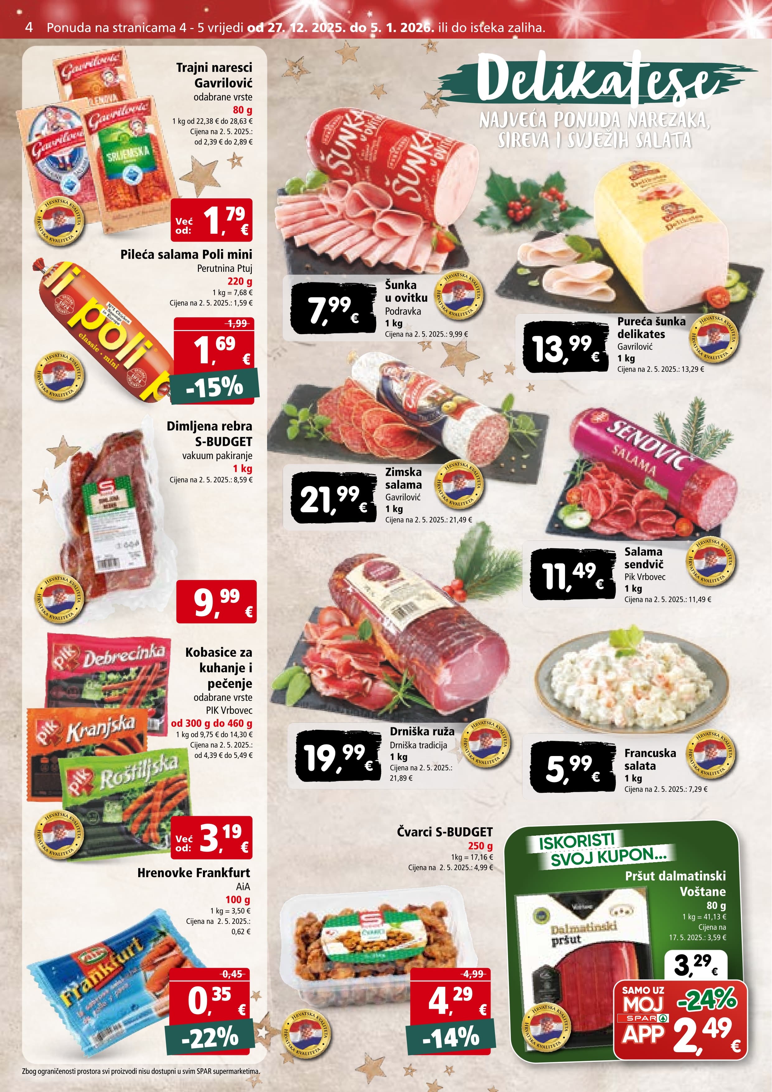 Page from catalog: Akcijska ponuda