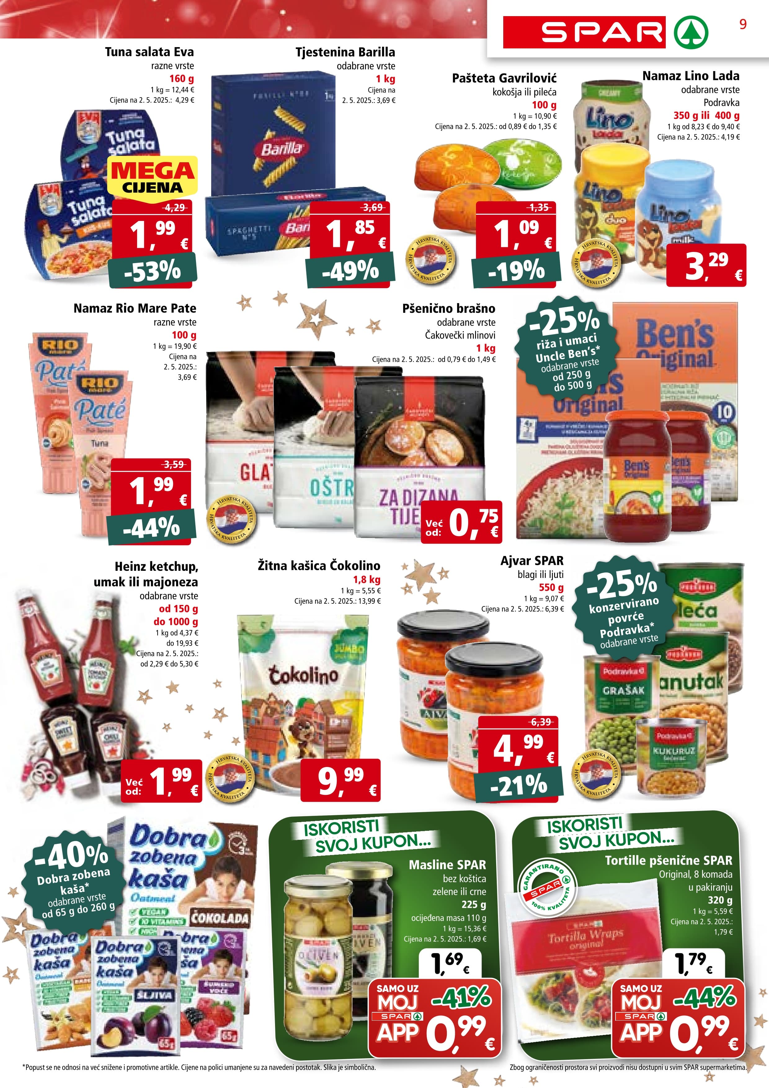 Stranica 9. Spar kataloga - Akcije od 27.12. do 05.01.2026.