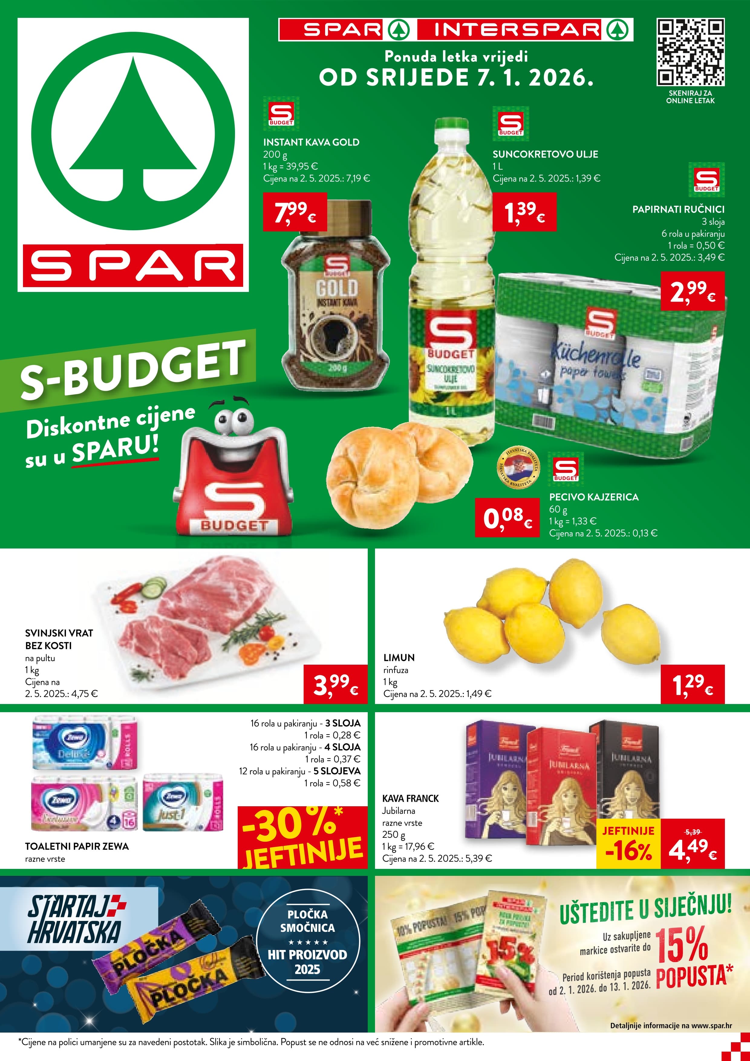 Stranica 1. Spar kataloga - Akcijska ponuda