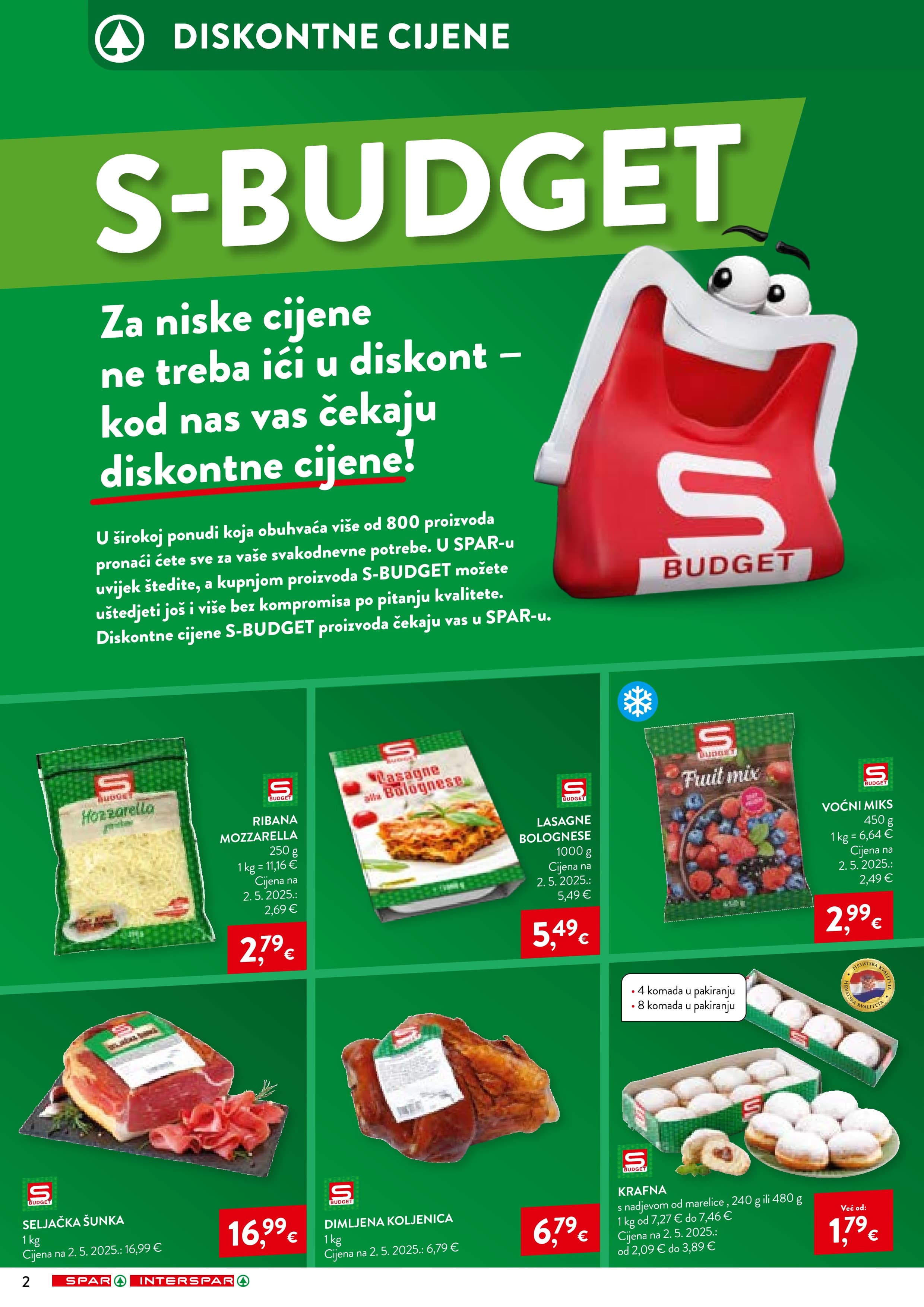 Stranica 2. Spar kataloga - Akcijska ponuda