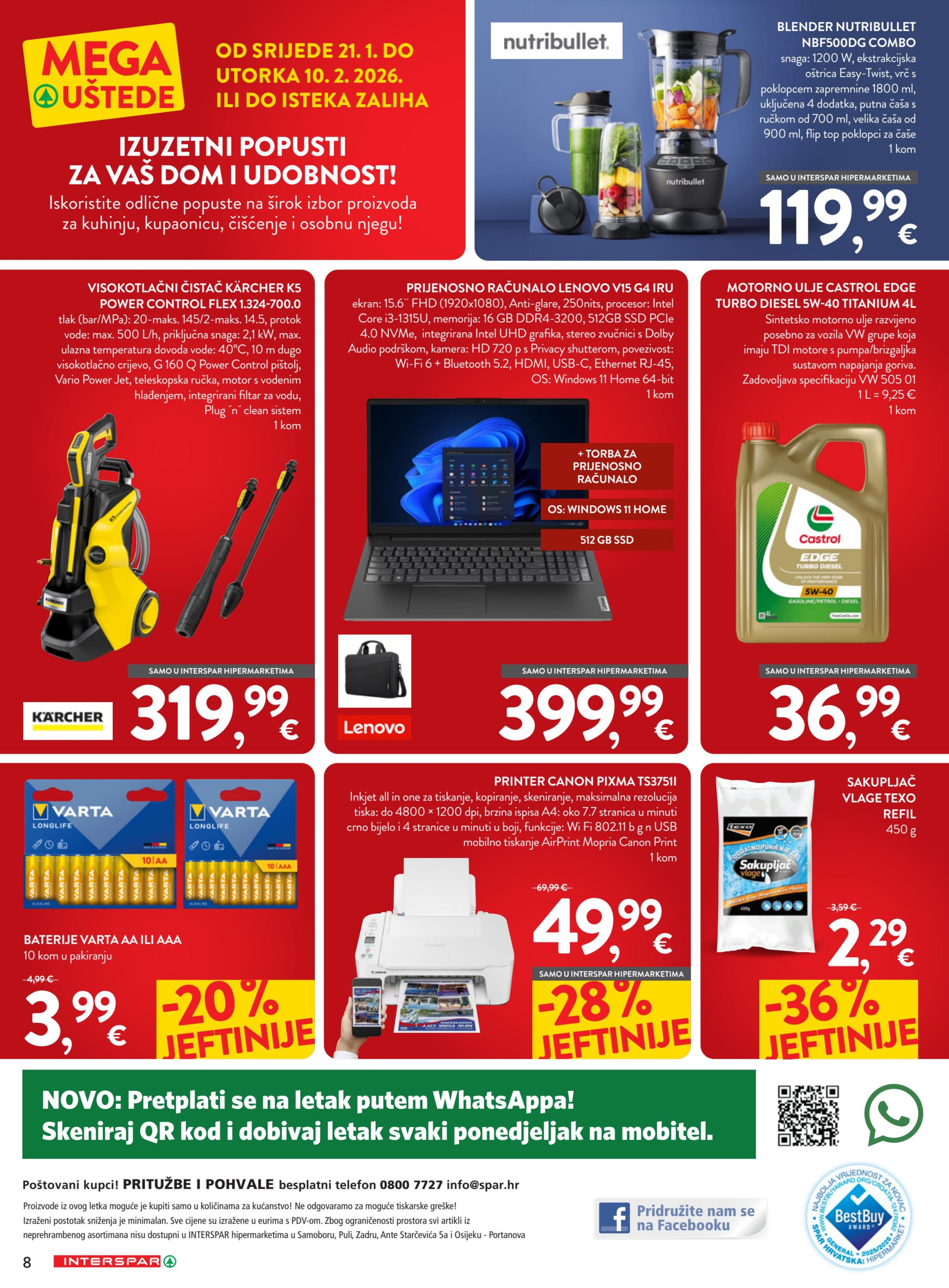 Stranica 8. Spar kataloga - Mega uštede