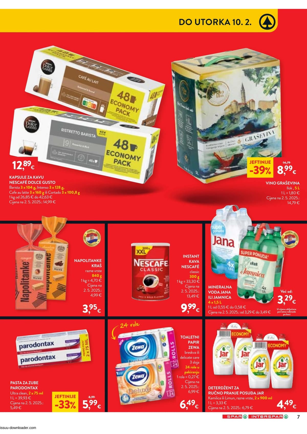 Stranica 7. Spar kataloga - Tjedna Akcija od 14.02.2026.
