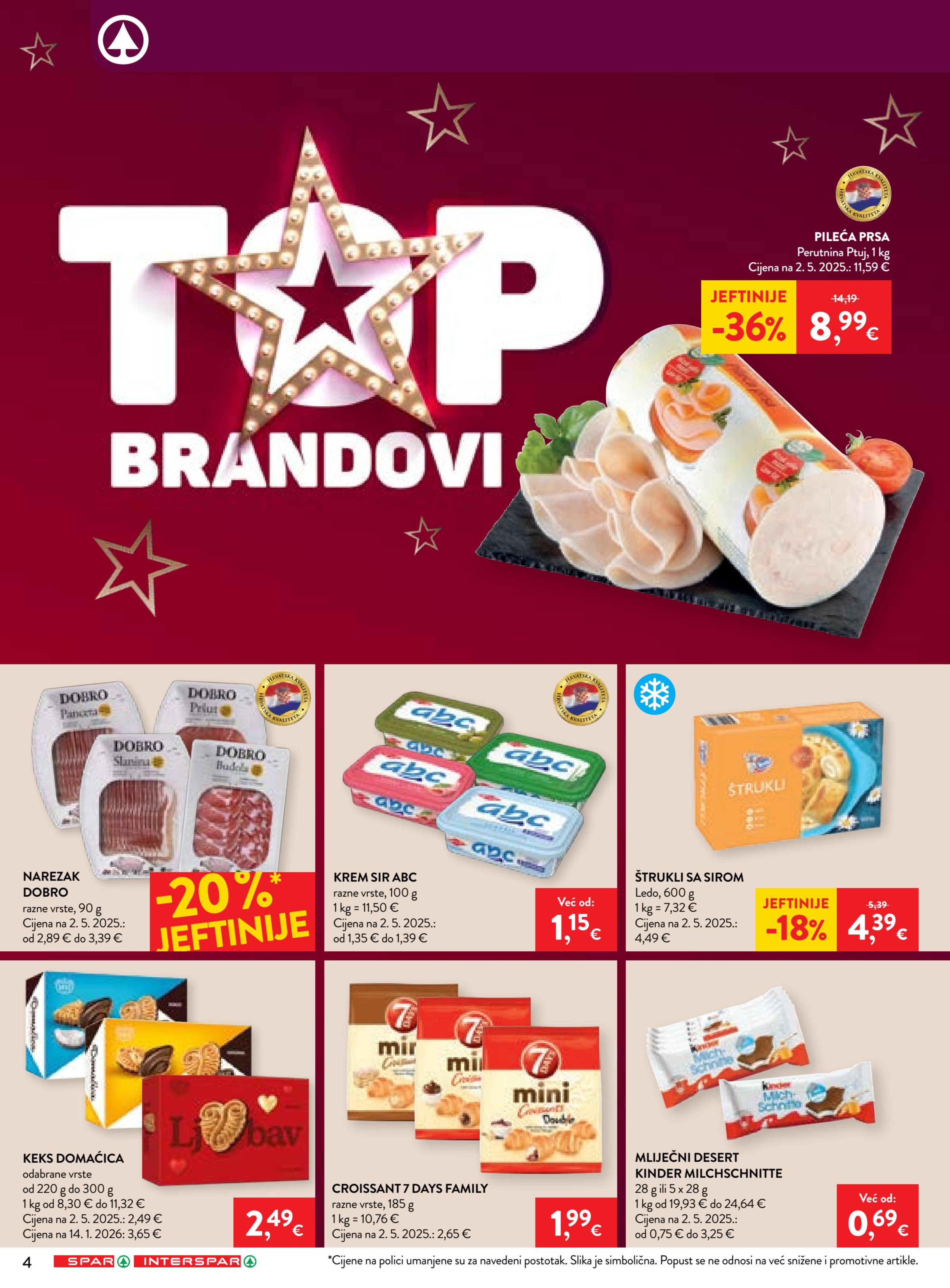 Stranica 4. Spar kataloga - Tjedna Akcija