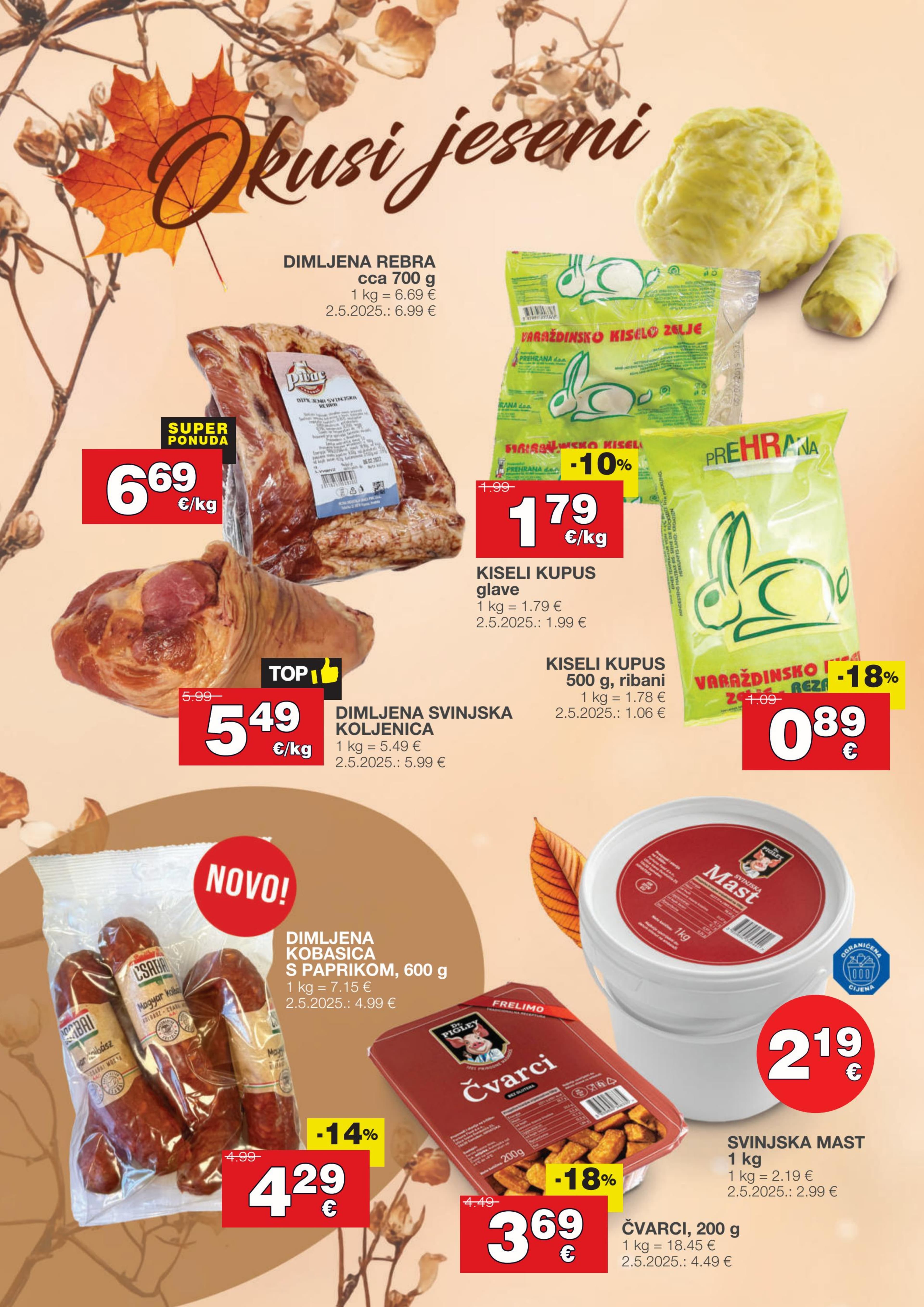 Page from catalog: Akcijska ponuda