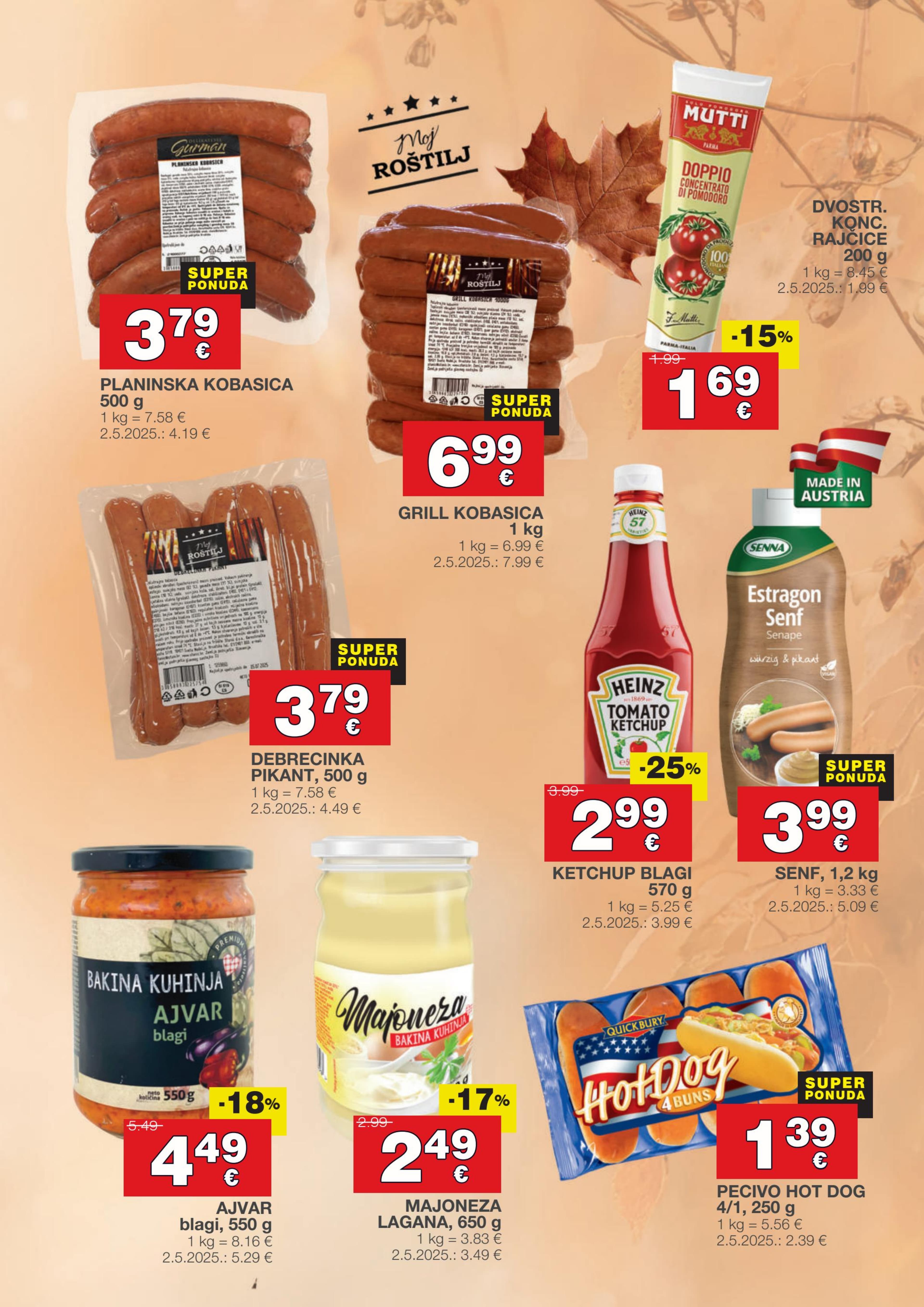 Page from catalog: Akcijska ponuda