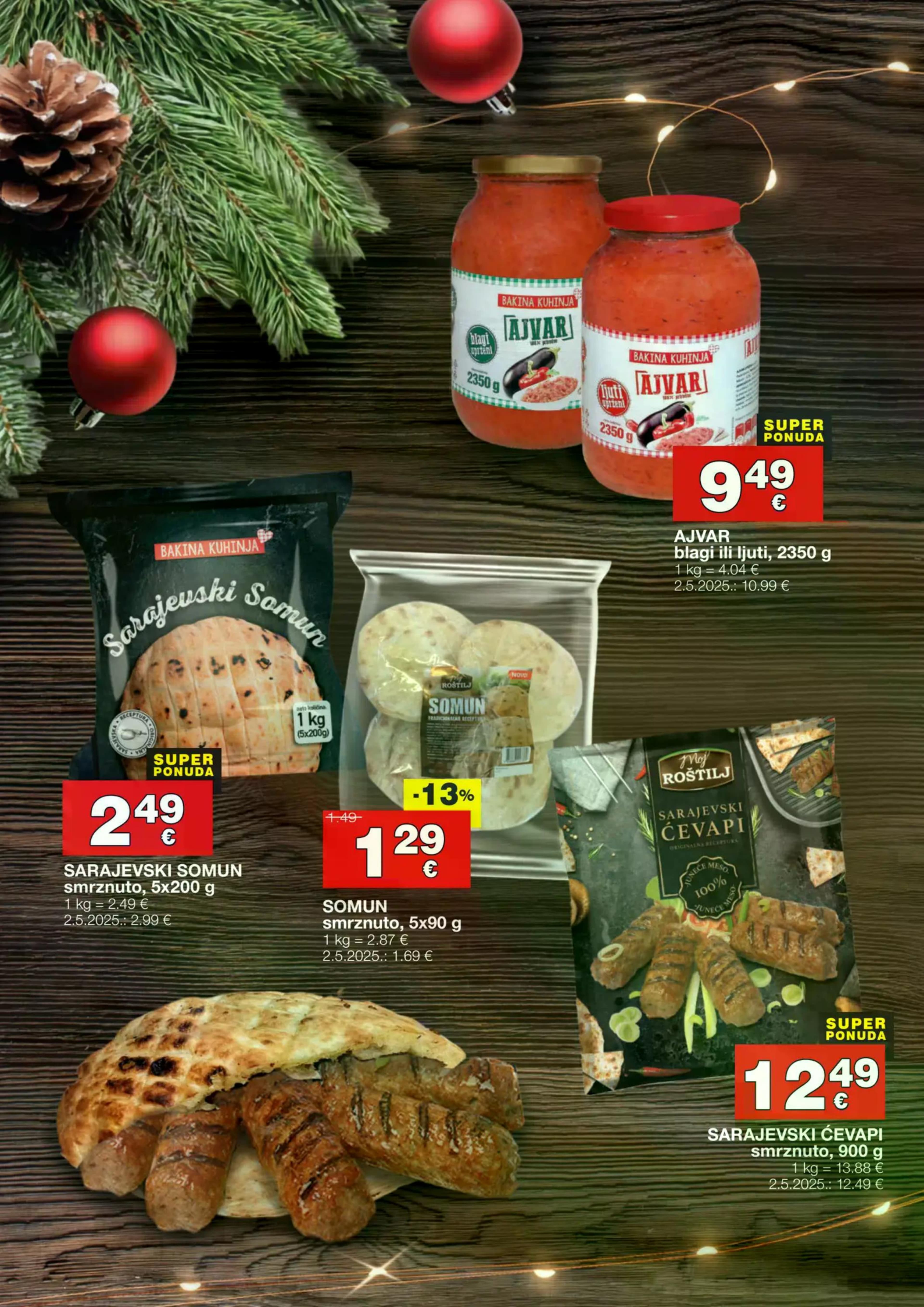Page from catalog: Adventski katalog