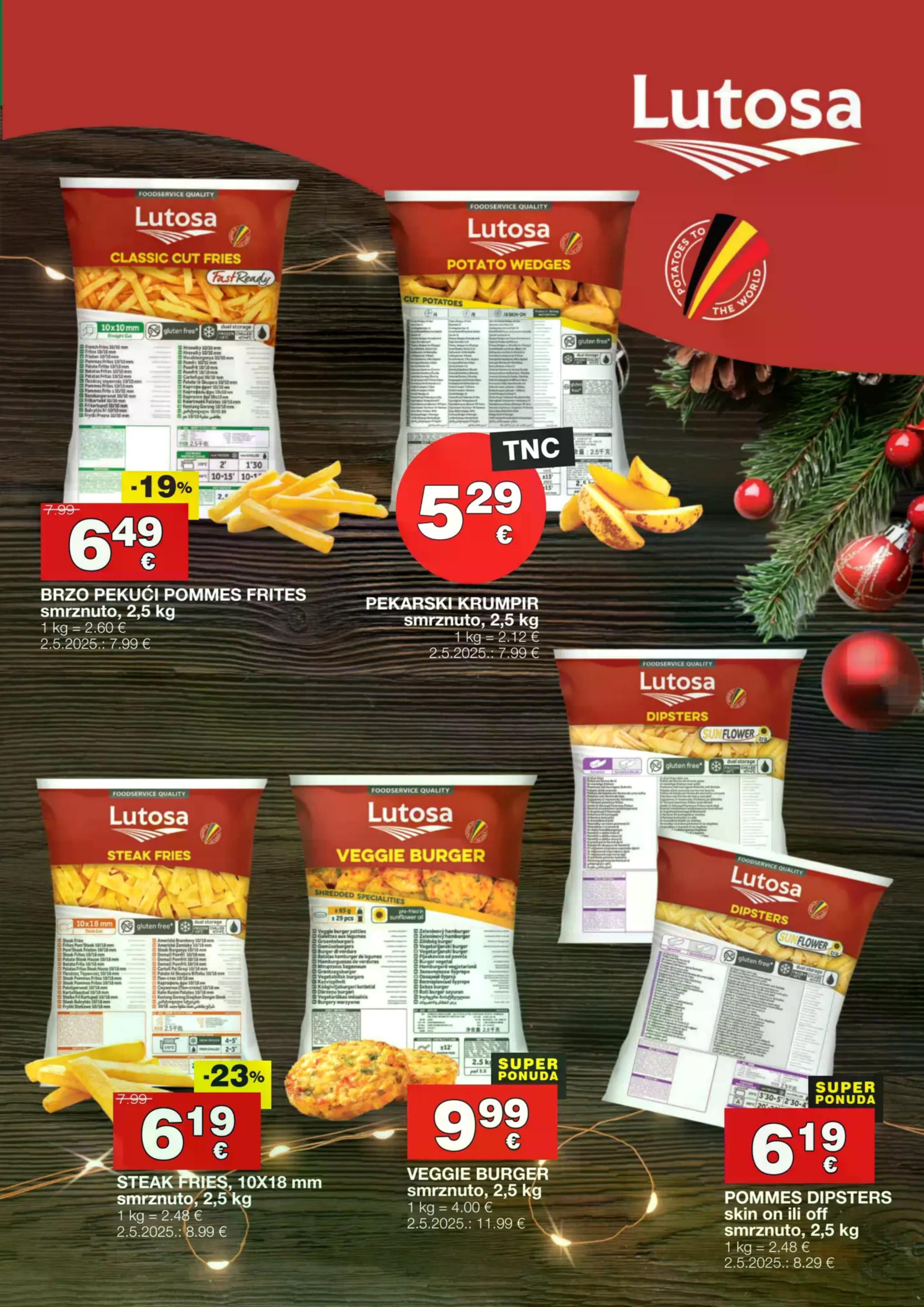 Page from catalog: Adventski katalog