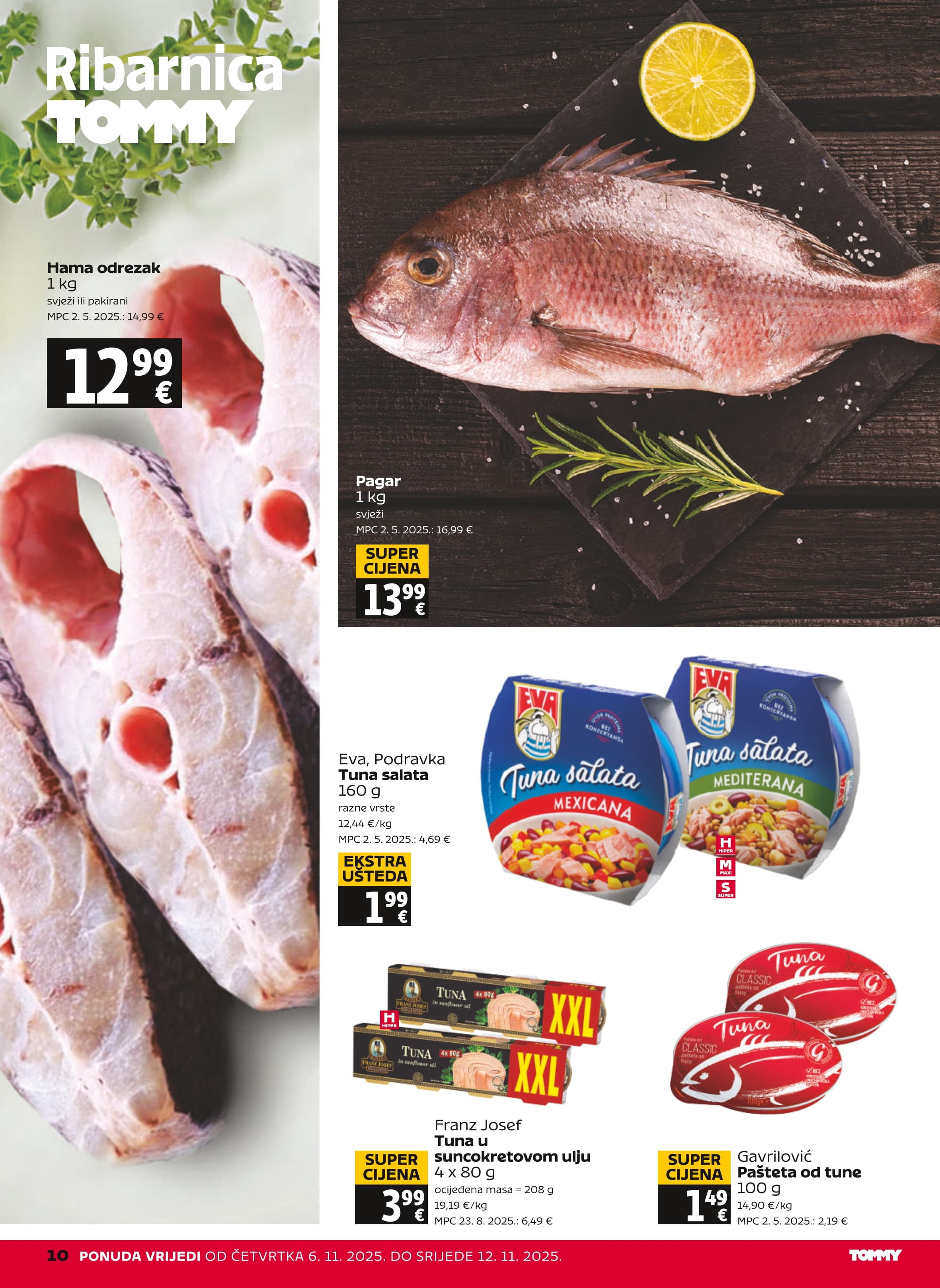 Stranica 10. Tommy kataloga - Akcije od 06.11. do 12.11.2025.