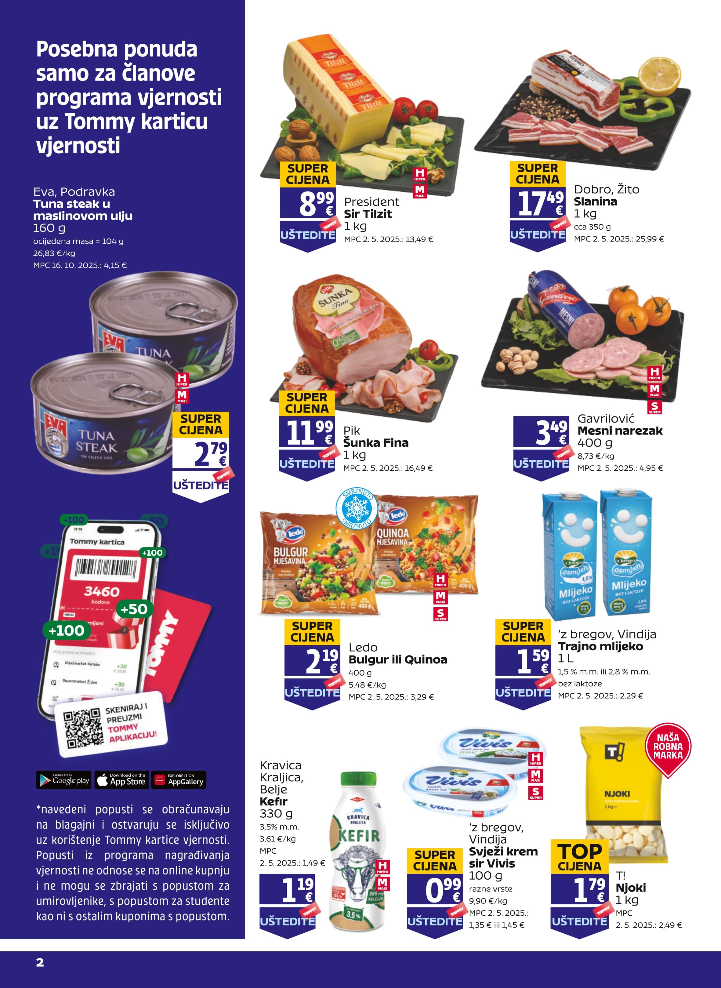 Page from catalog: Akcijska ponuda