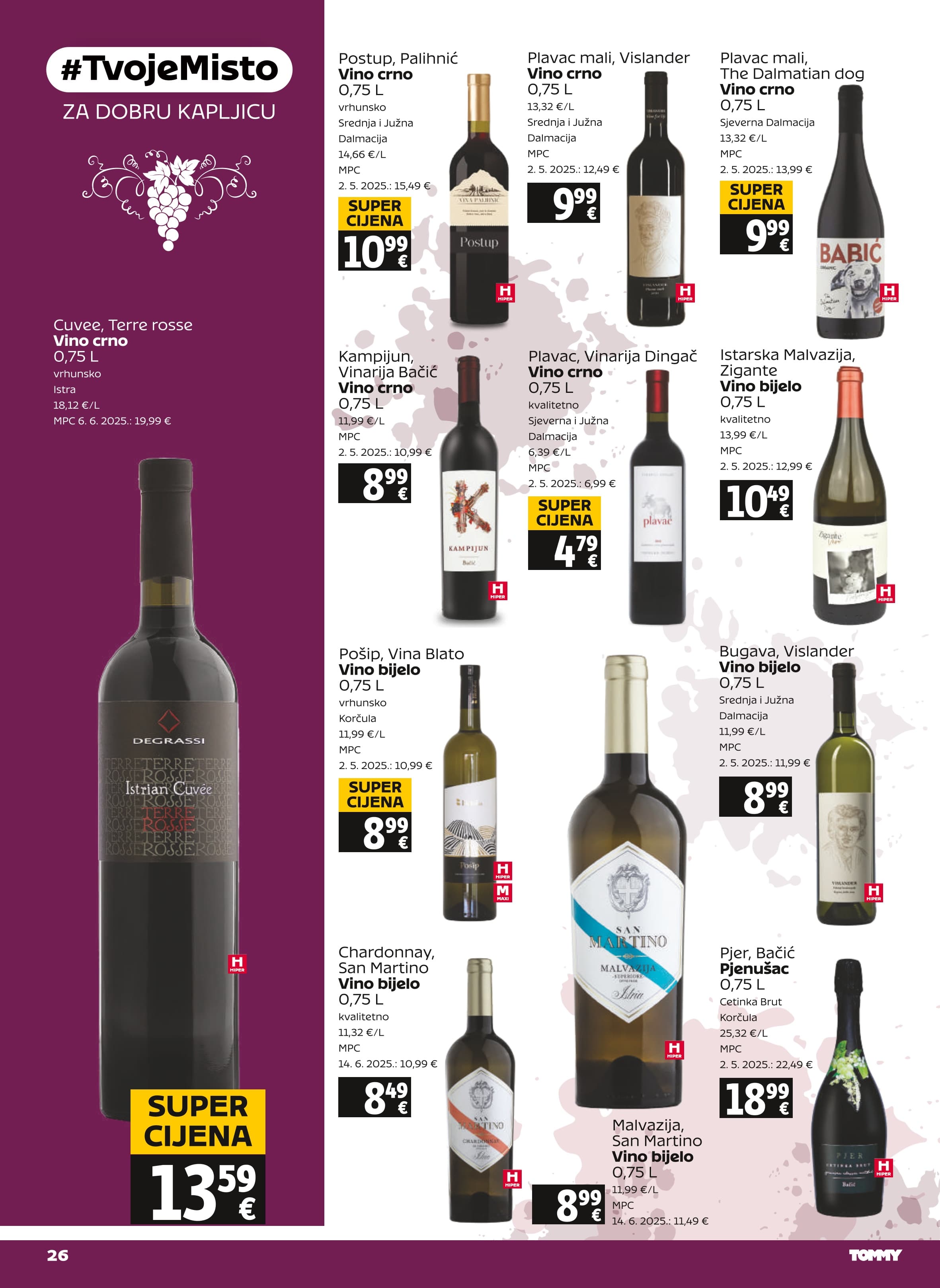 Page from catalog: Akcijska ponuda