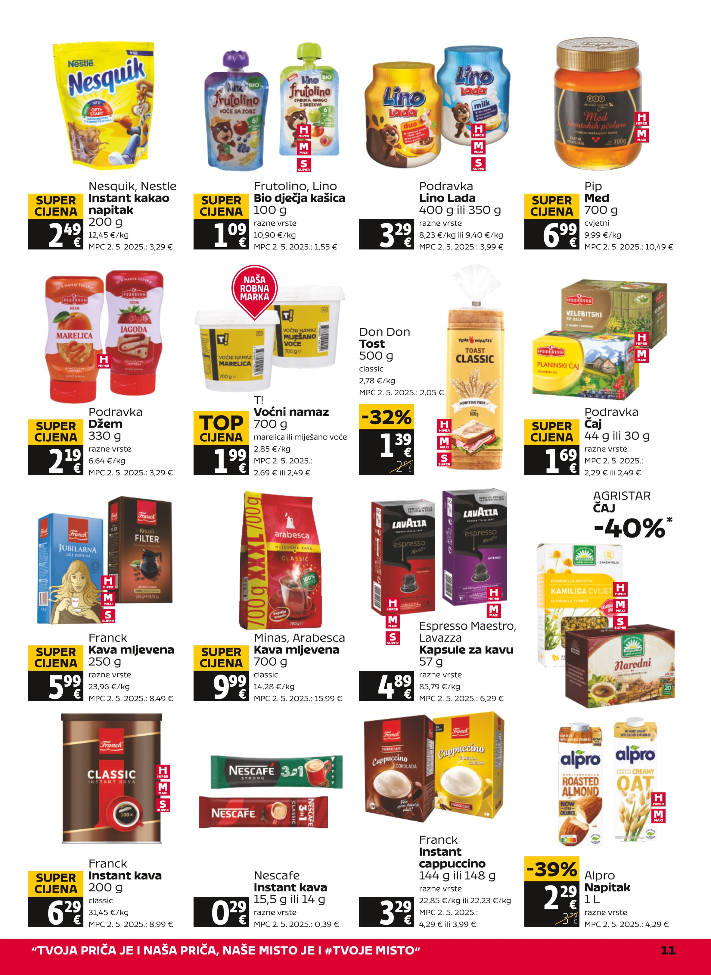 Page from catalog: Akcijska ponuda