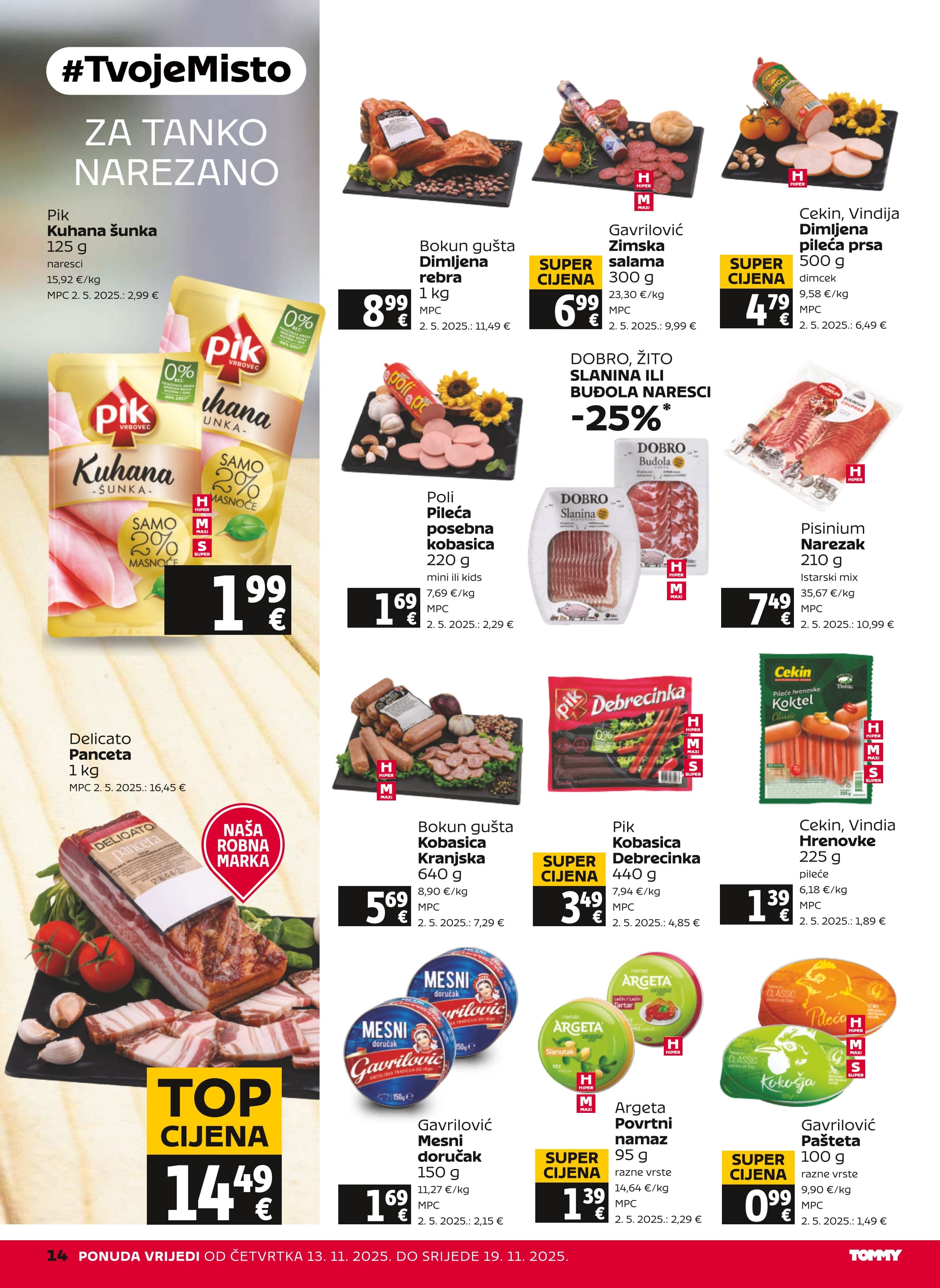 Page from catalog: Akcijska ponuda