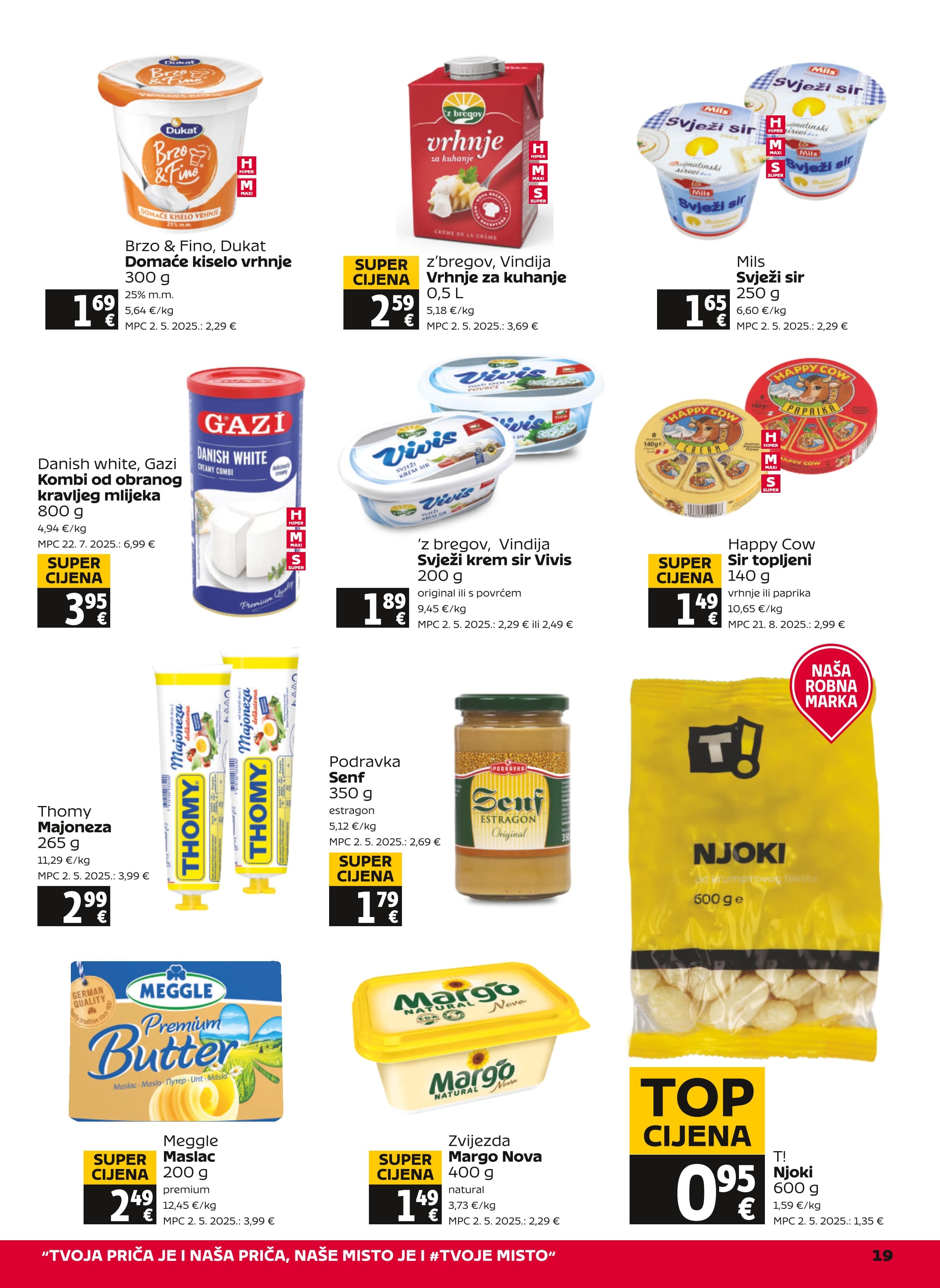 Page from catalog: Akcijska ponuda