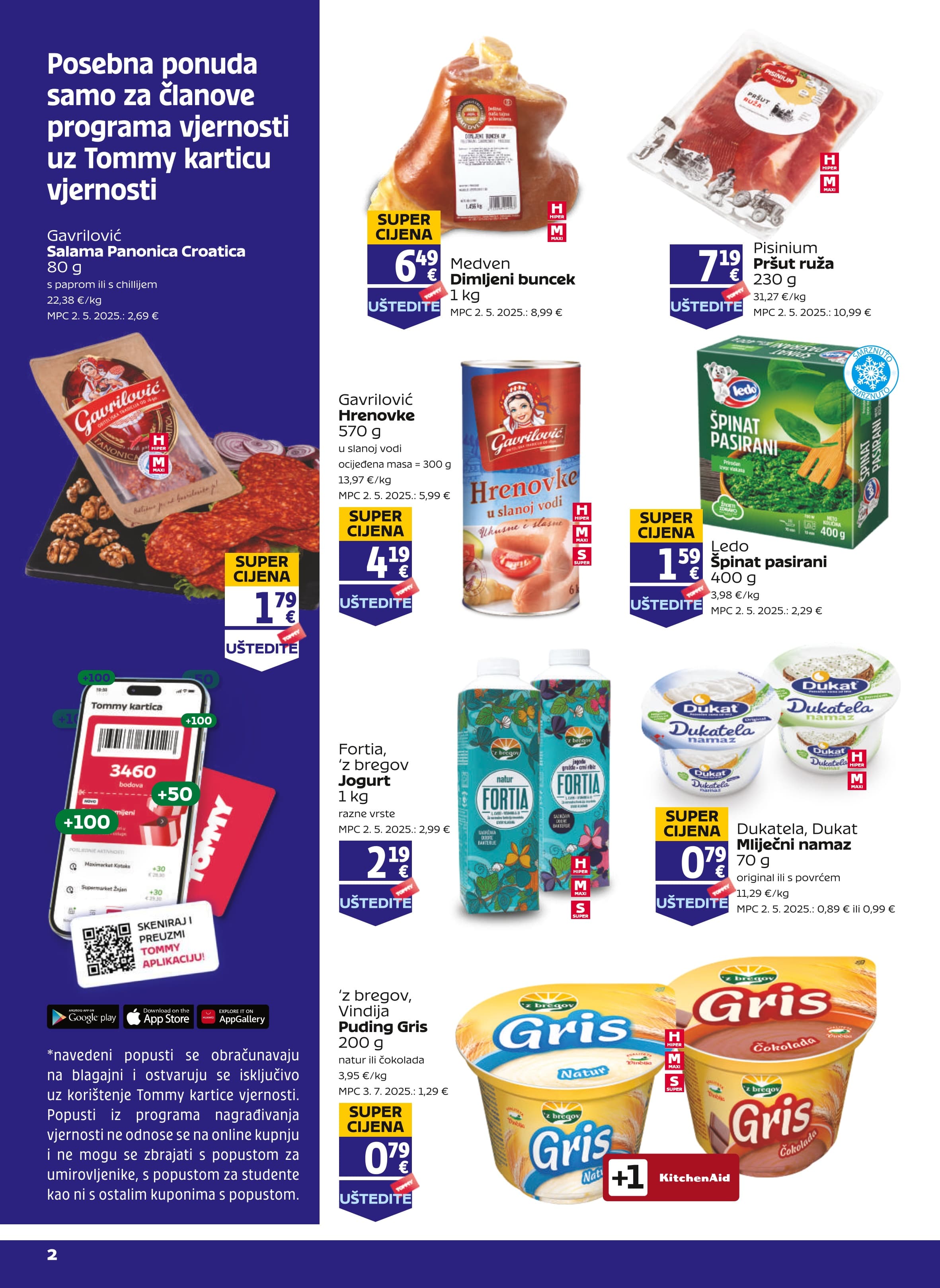 Page from catalog: Akcijska ponuda