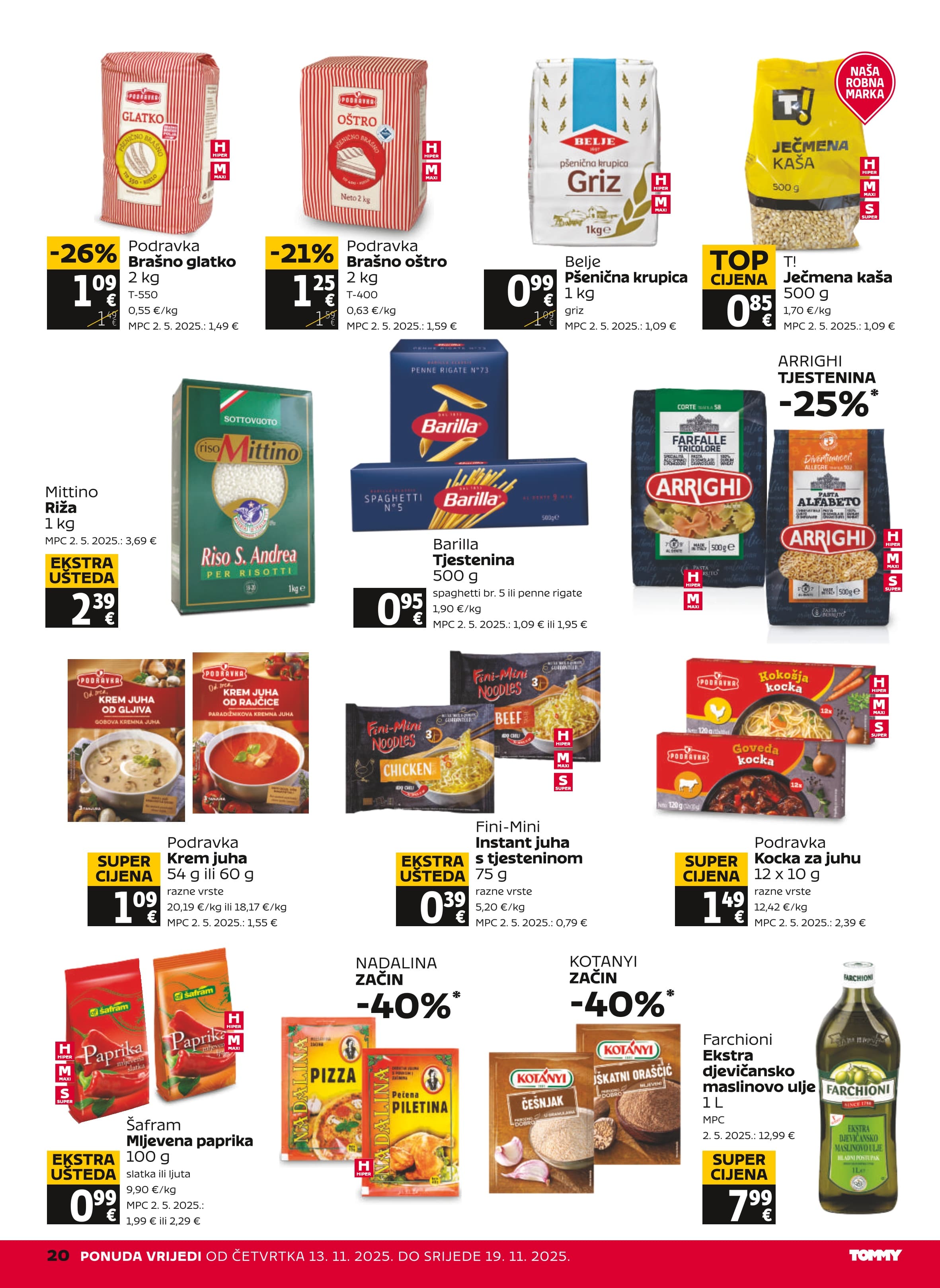 Page from catalog: Akcijska ponuda