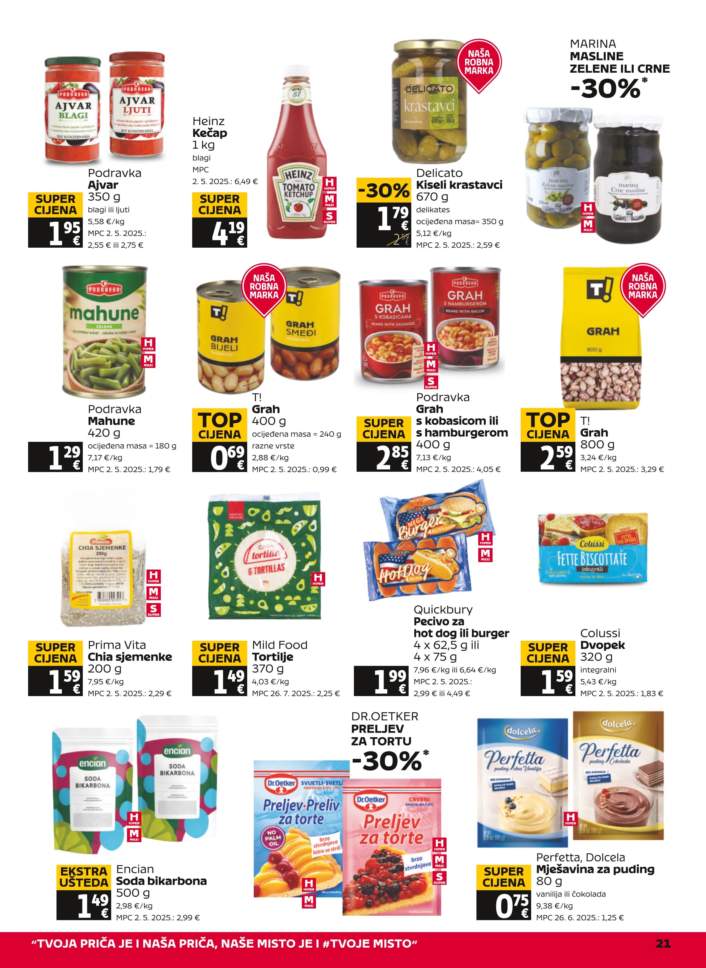 Page from catalog: Akcijska ponuda