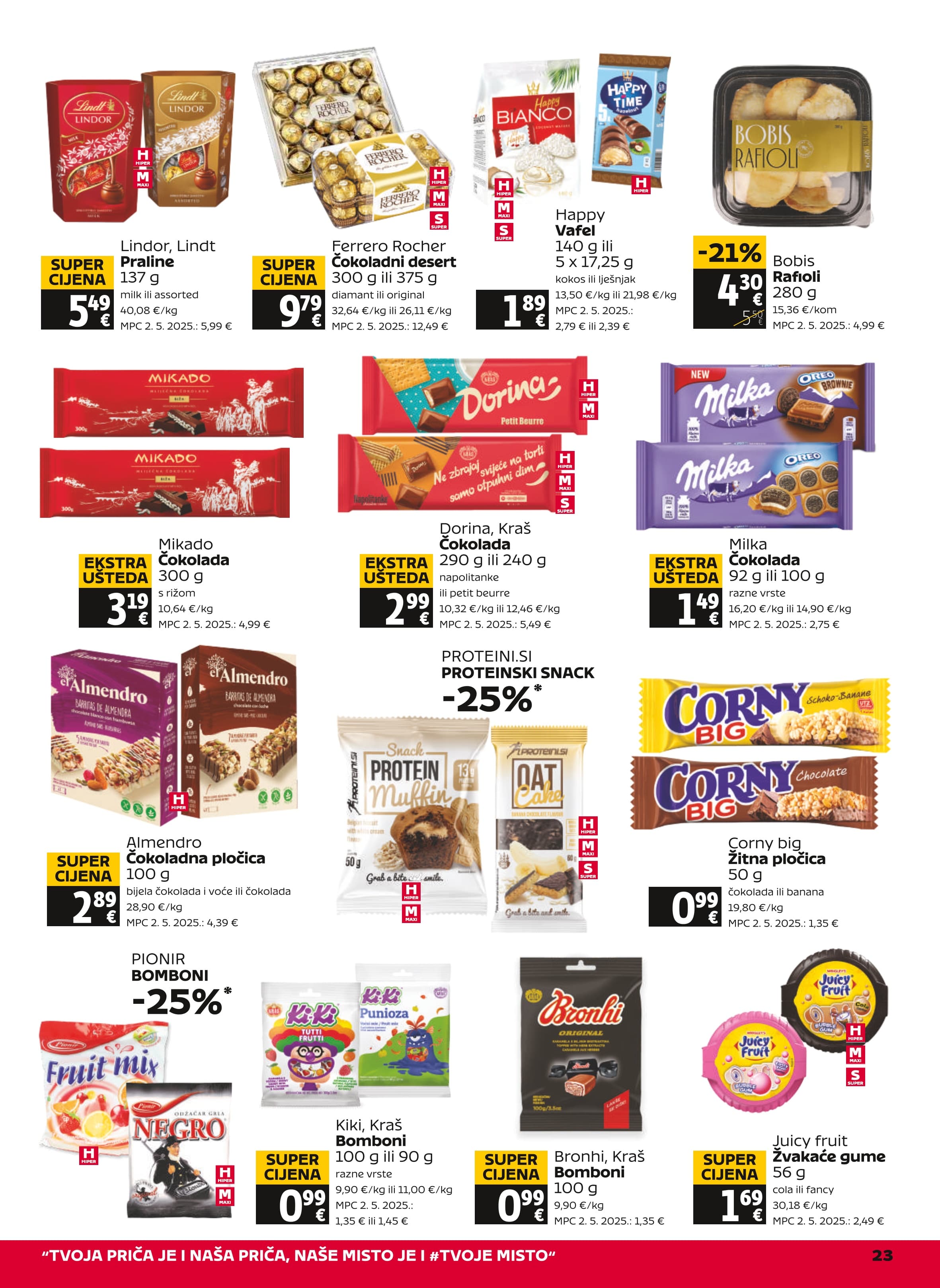 Page from catalog: Akcijska ponuda